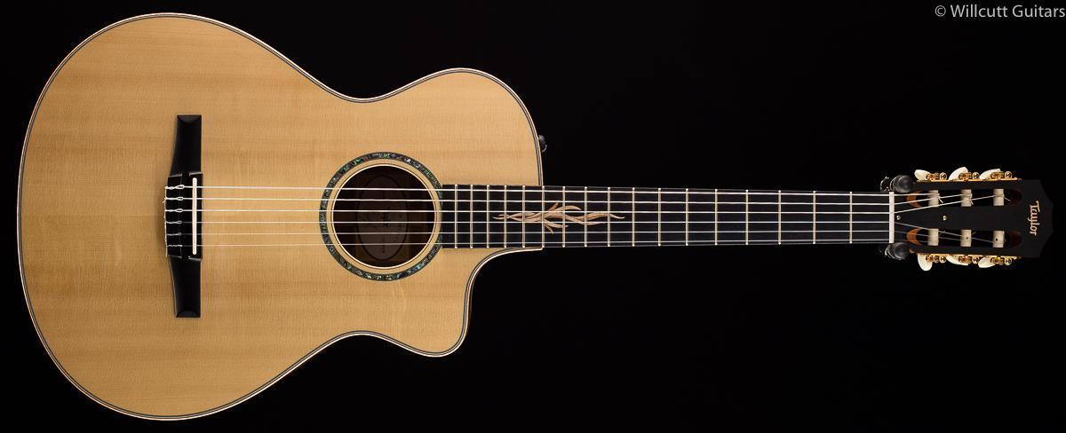 Taylor Custom Nylon 9275 Grand Concert Blackwood