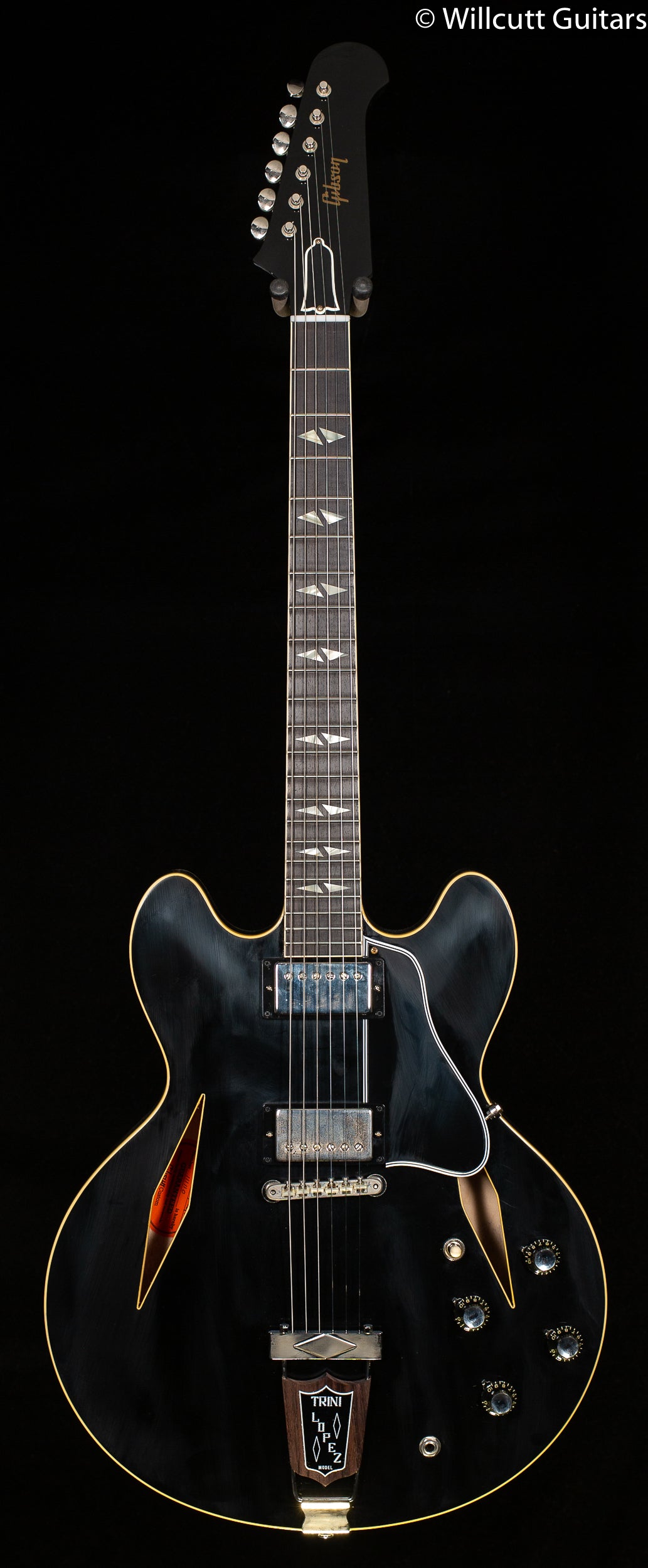 Gibson Custom Shop 1964 Trini Lopez Standard Reissue VOS Ebony (110)