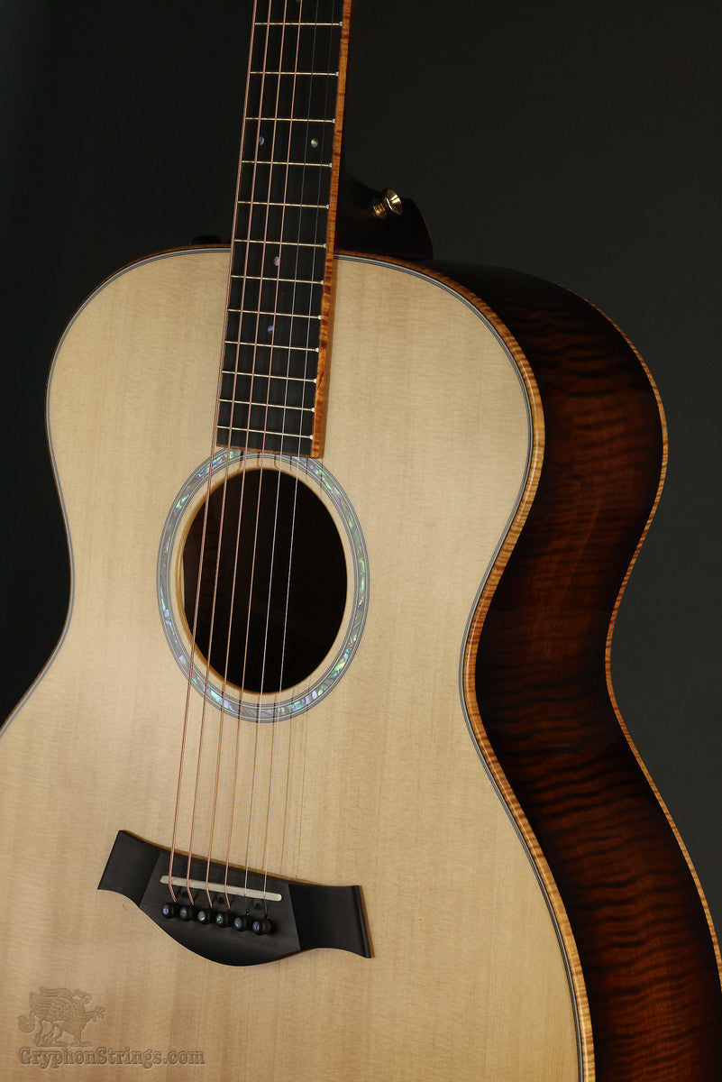 2023 Taylor Custom Aged Maple Grand Auditorium Acoustic Electric Guitar