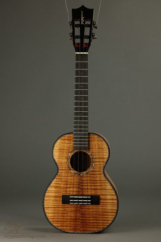 Kamaka HF-3 2DI Ipuka Tenor Deluxe 2 Slotted Head with Case New
