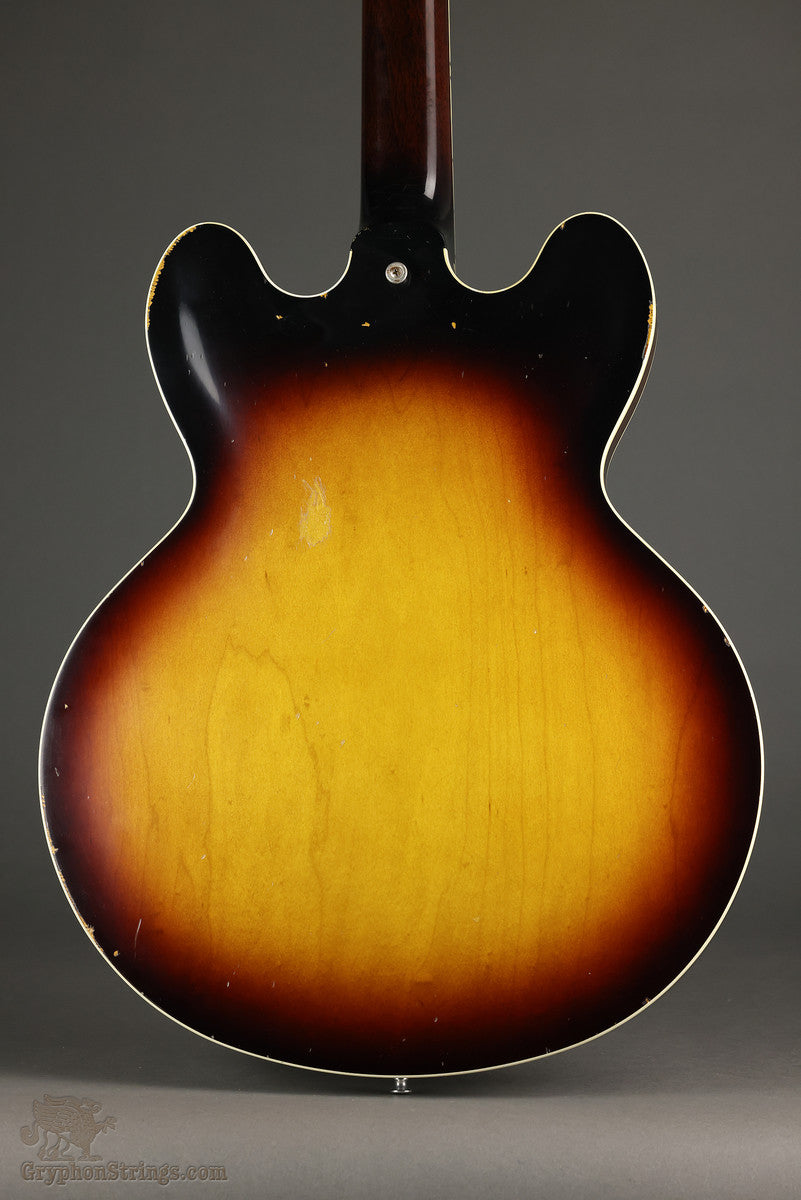 Creek CTF1959 Aged Vintage Sunburst Semi-Hollow Archtop Electric Guitar - New