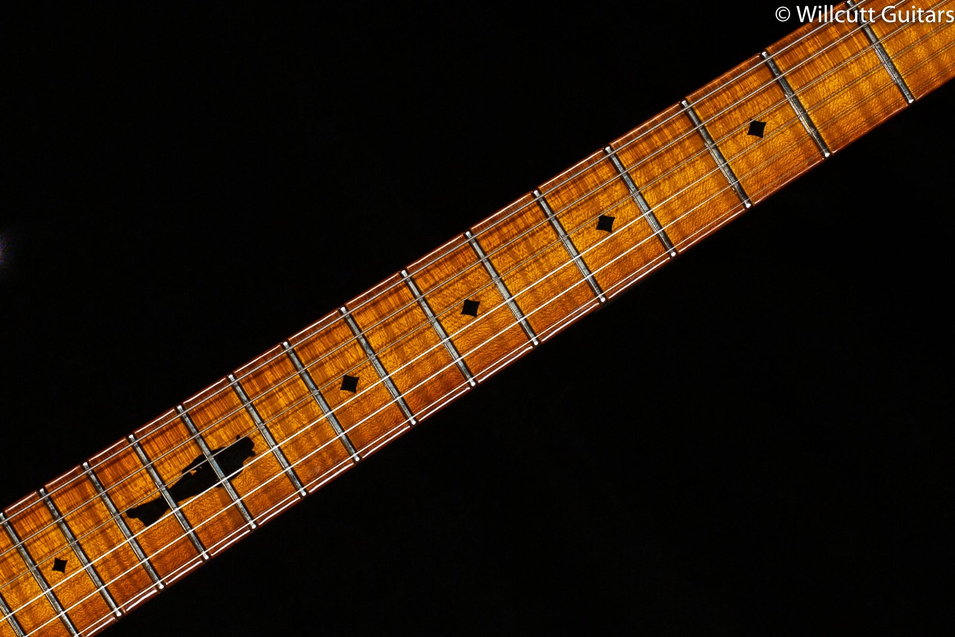 Knaggs Severn Trem Larry Mitchell Model Faded Onyx