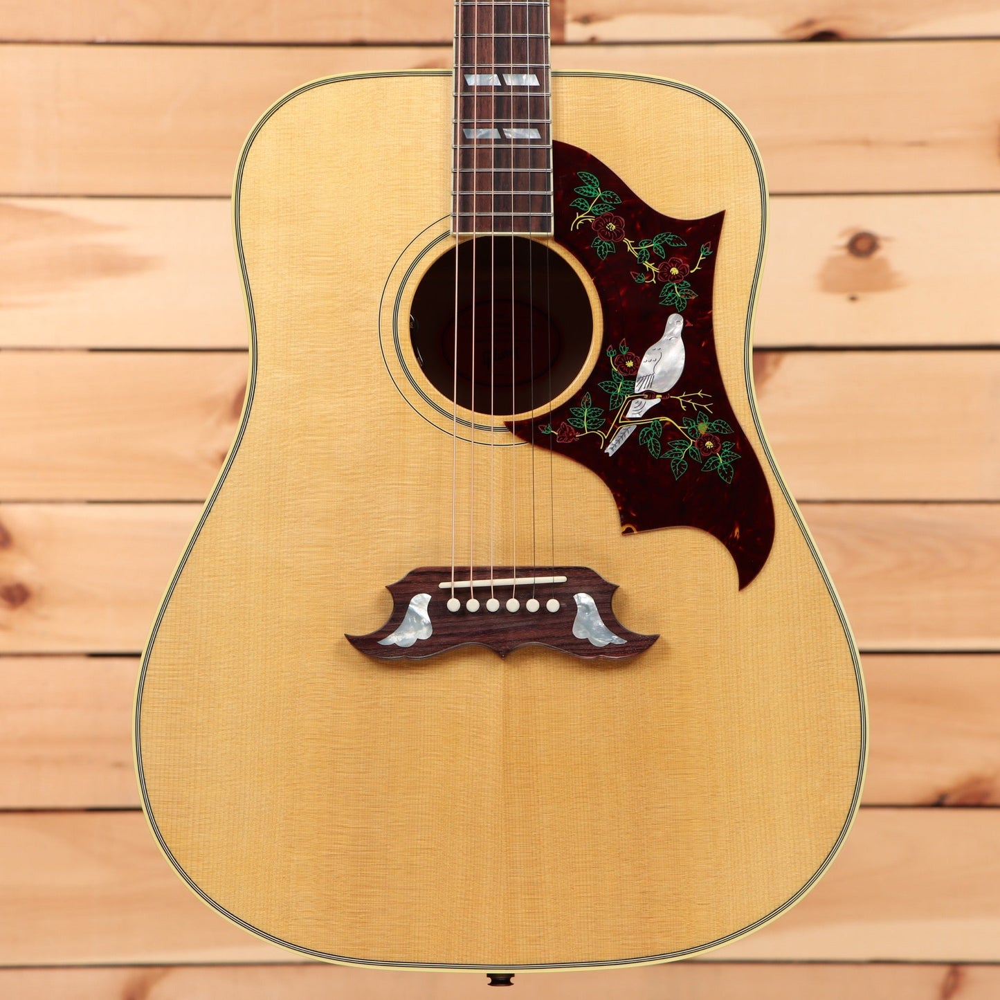 Gibson Dove Original - Antique Natural with Red Back