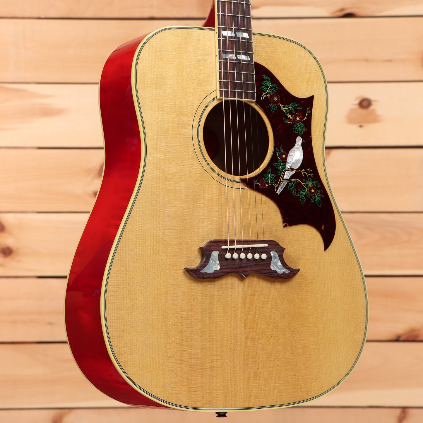 Gibson Dove Original - Antique Natural with Red Back