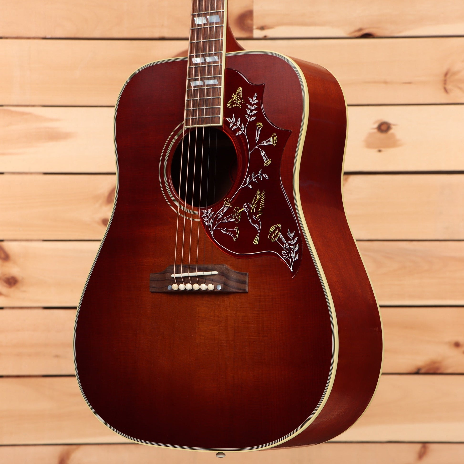 Gibson 1960 Hummingbird Fixed Bridge - Heritage Cherry Sunburst
