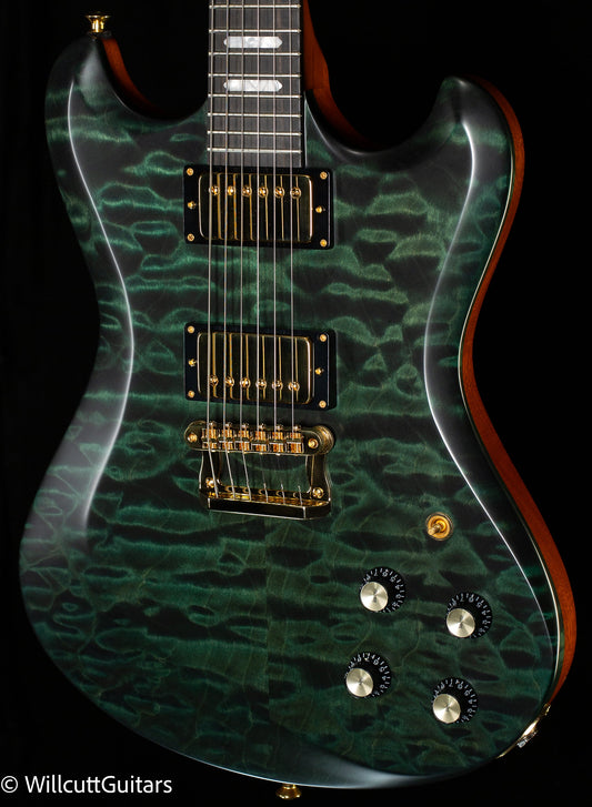 2023 Knaggs Influence Honga Forest Green w/T1 Quilt top (115)