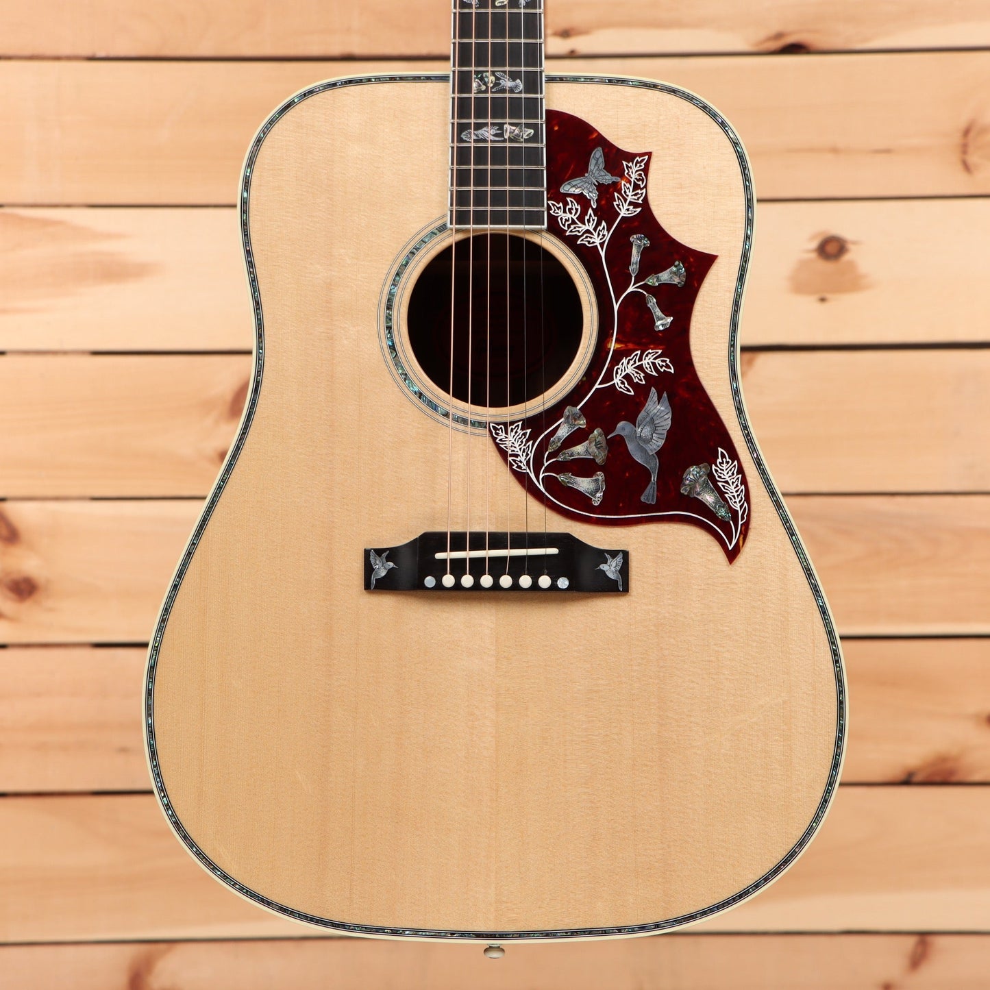 Gibson Hummingbird Custom Koa - Antique Natural