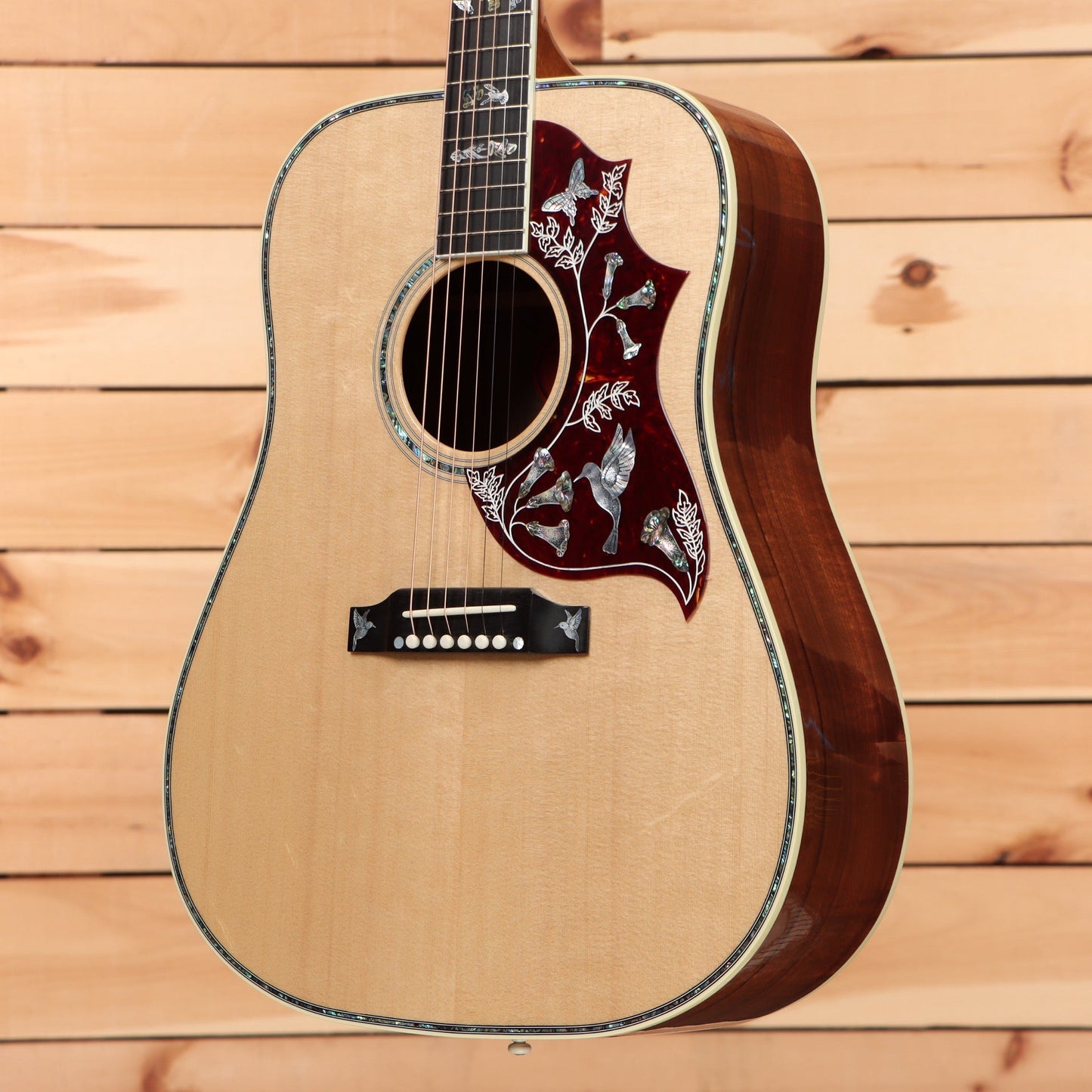 Gibson Hummingbird Custom Koa - Antique Natural