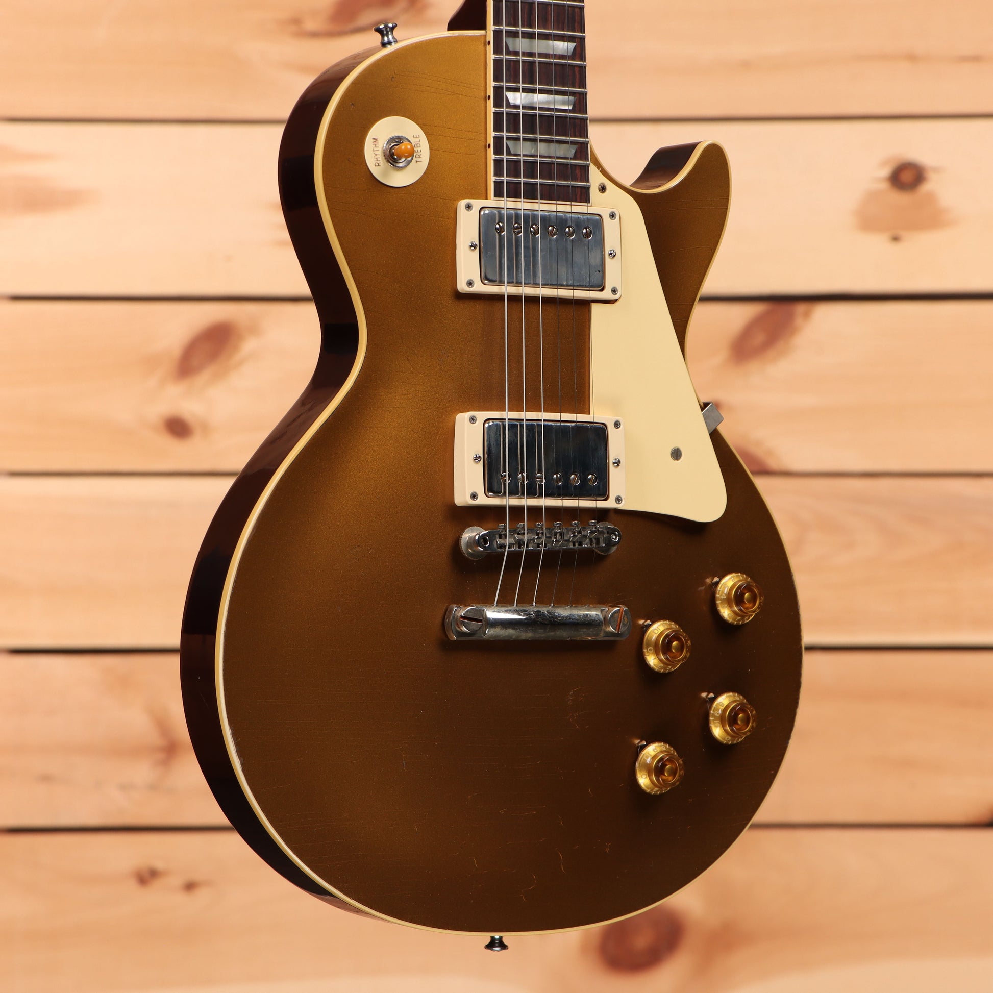 Gibson 1957 Les Paul Goldtop Darkback Reissue Light Aged - Double Gold