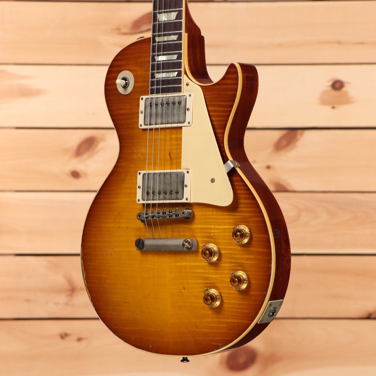 Gibson 1959 Les Paul Standard Reissue Heavy Aged - Golden Poppy Burst