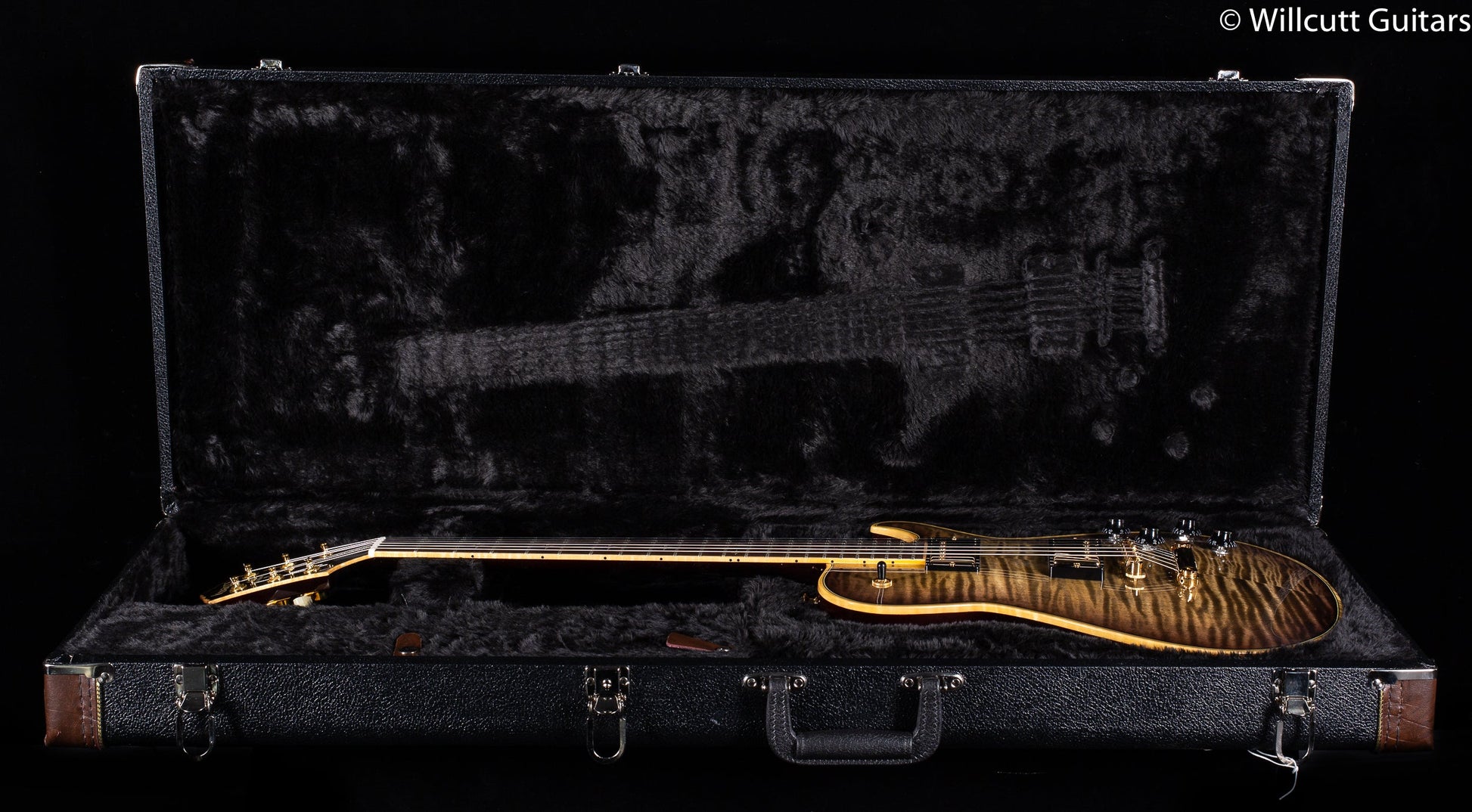 Knaggs ES Kenai T/S Charcoal Tiger Burst USED