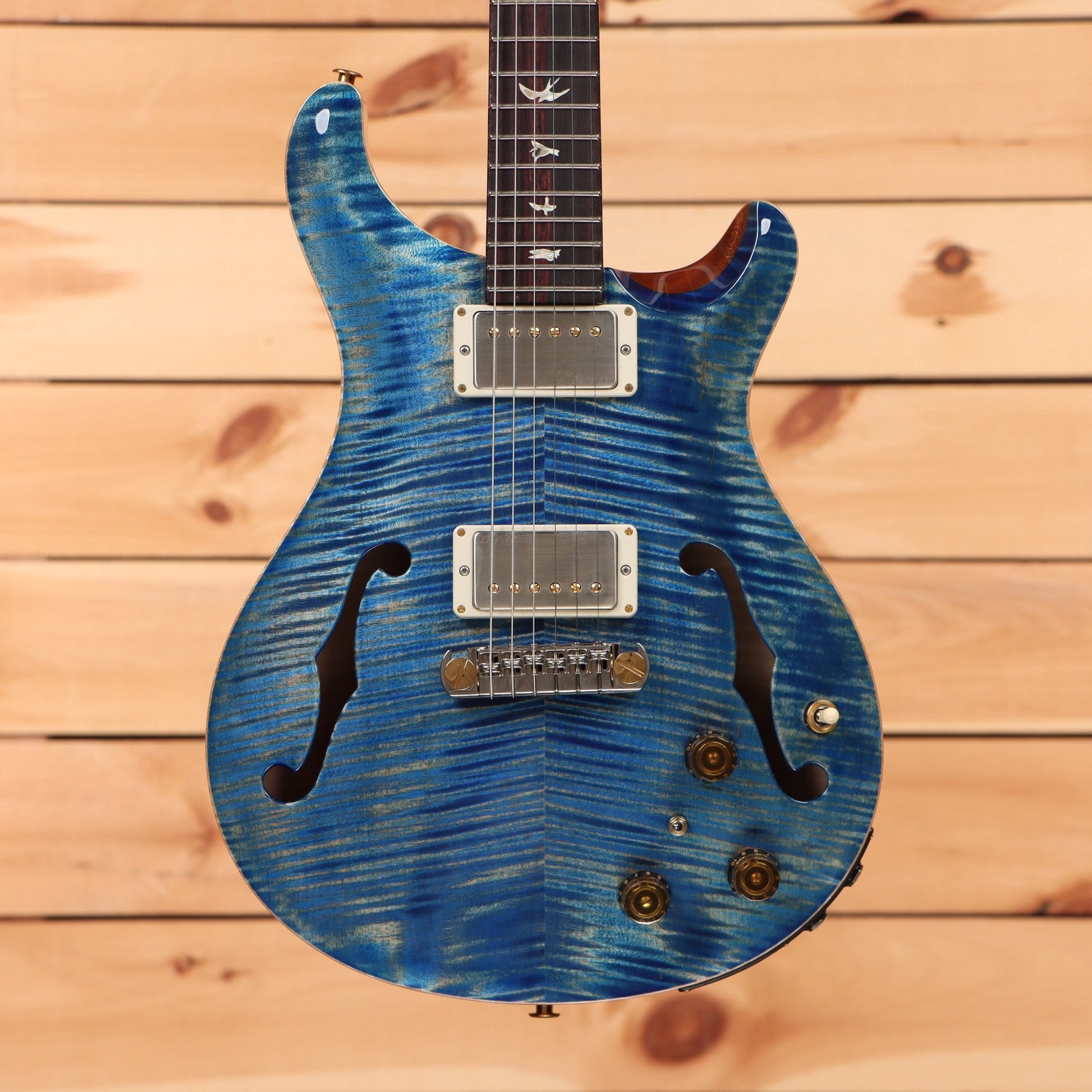 Paul Reed Smith Hollowbody II Piezo 10 Top - Faded Blue Jean
