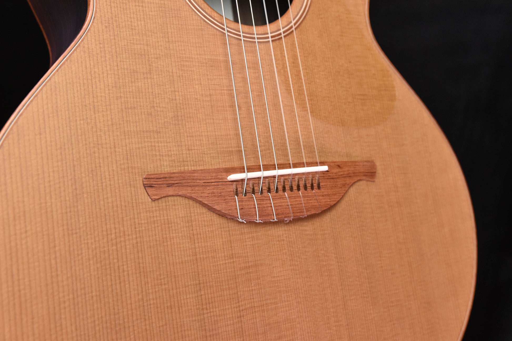 Lowden S25J Nylon String Red Cedar and Rosewood Cutaway Nylon String Crossover Guitar (Copy)