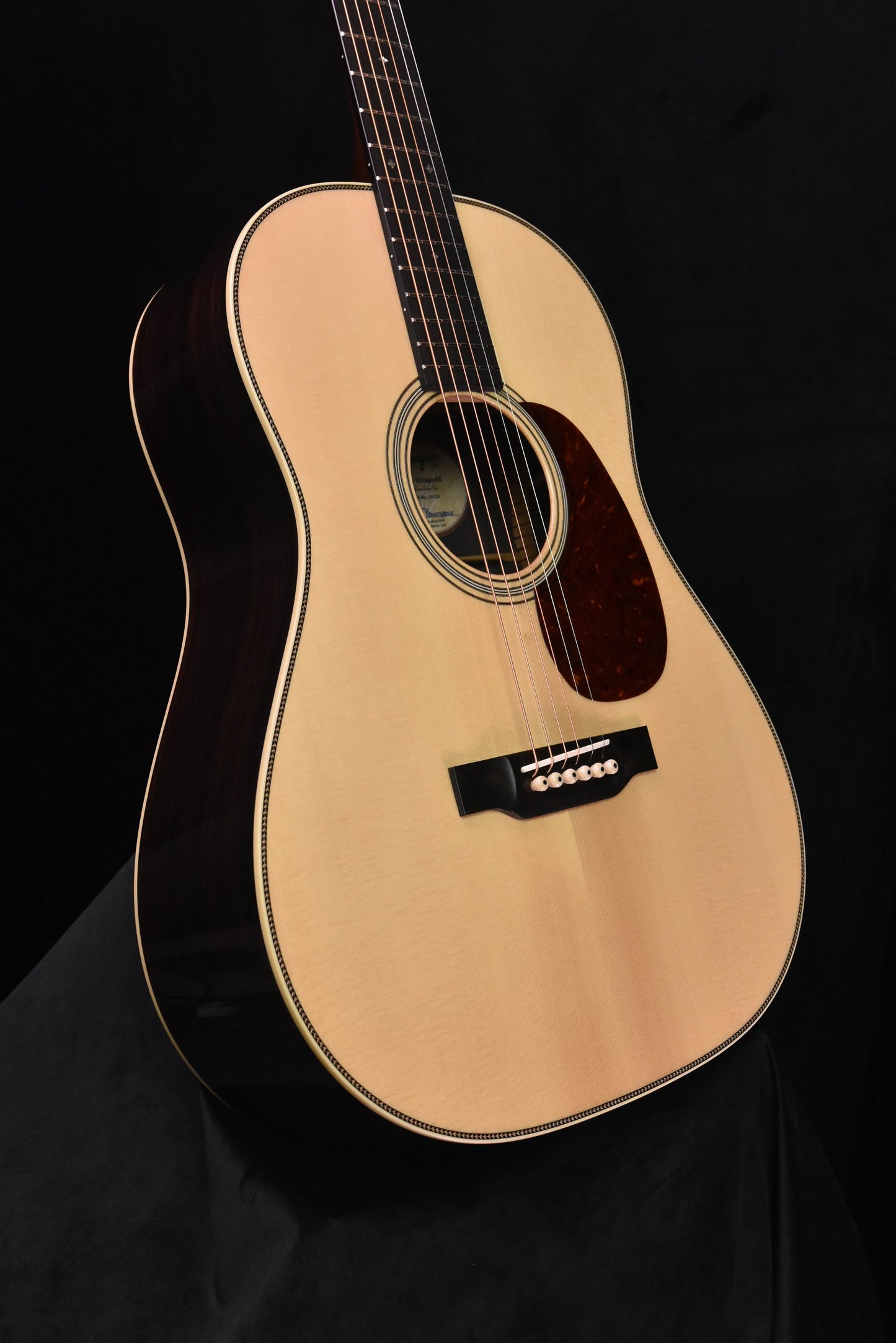 Bourgeois Heritage Series Vintage DS Custom Adirondack Spruce/ Indian Rosewood 12 Fret Drednought Acoustic Guitar-