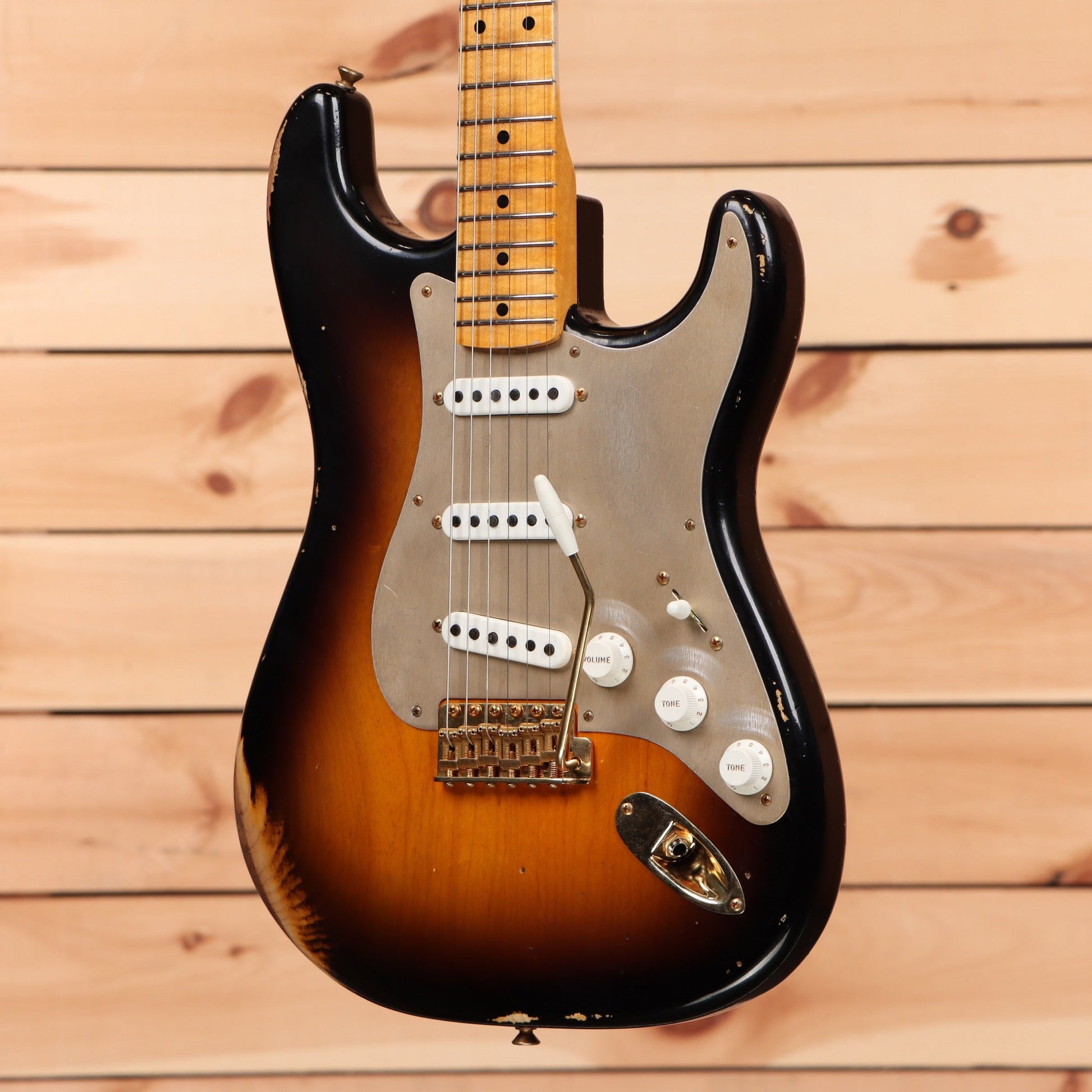 Fender Custom Shop Limited 1955 Stratocaster Relic - Wide Fade 2 Color Sunburst