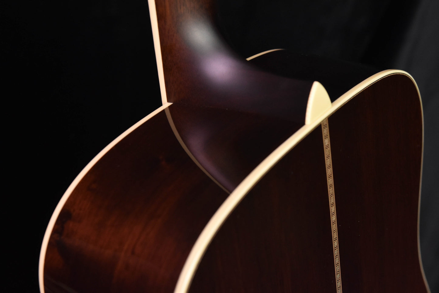 Bourgeois Aged Tone Large Sound Hole Dreadnought Acoustic Guitar Madagascar Rosewood, Hide Glue