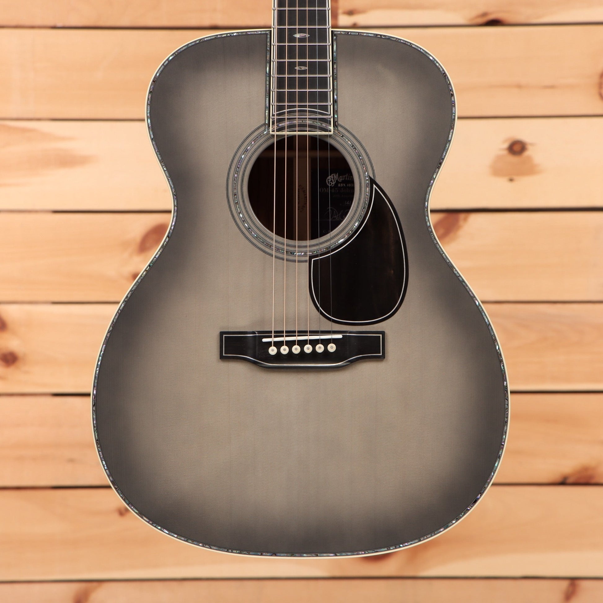 Martin Limited 20th Anniversary John Mayer OM45JM #141 - Platinum Gray Burst