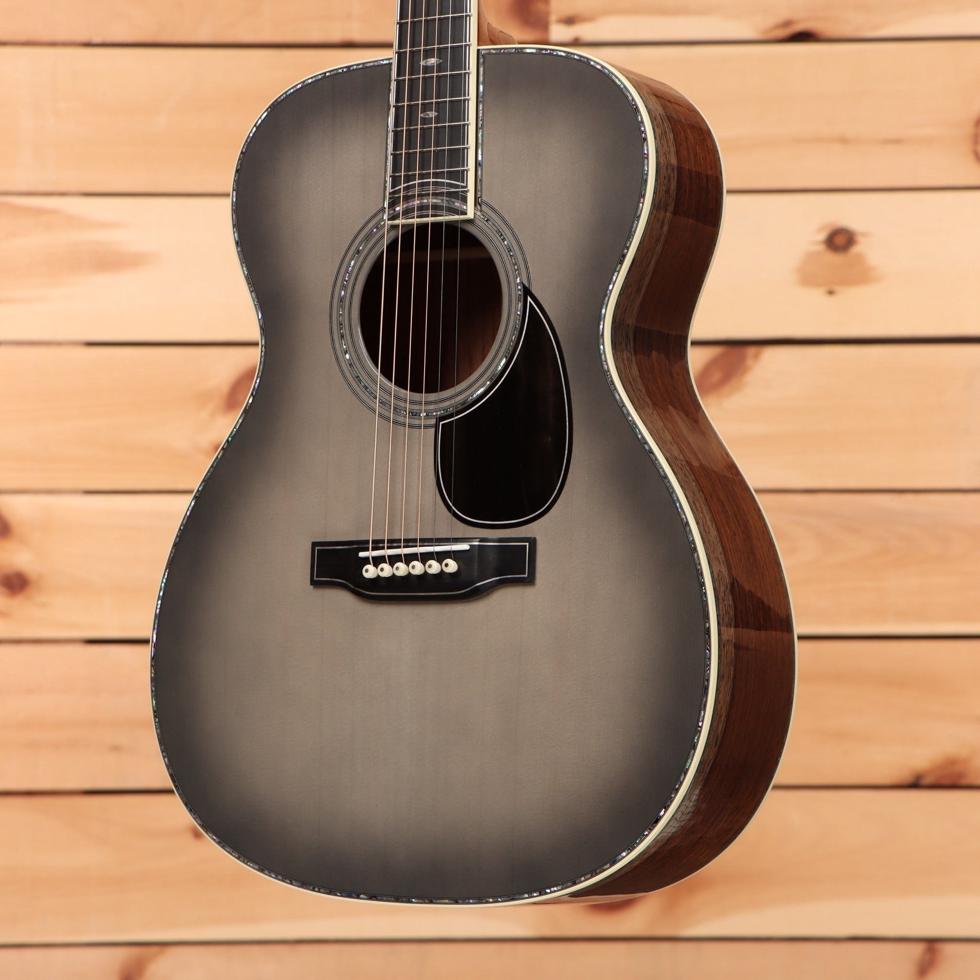 Martin Limited 20th Anniversary John Mayer OM45JM #141 - Platinum Gray Burst