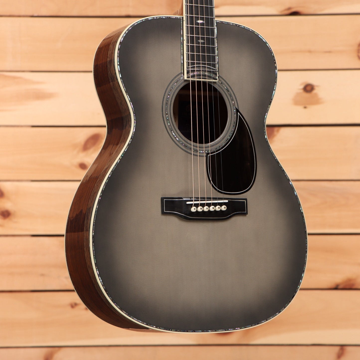 Martin Limited 20th Anniversary John Mayer OM45JM #141 - Platinum Gray Burst