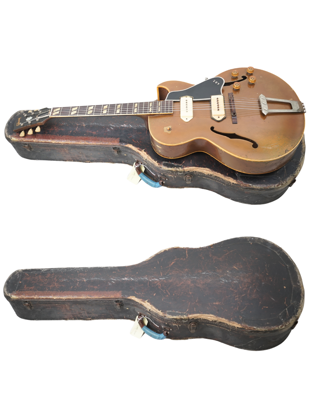 SOLD - Vintage Gibson ES-175D in Custom Gold - USA 1955