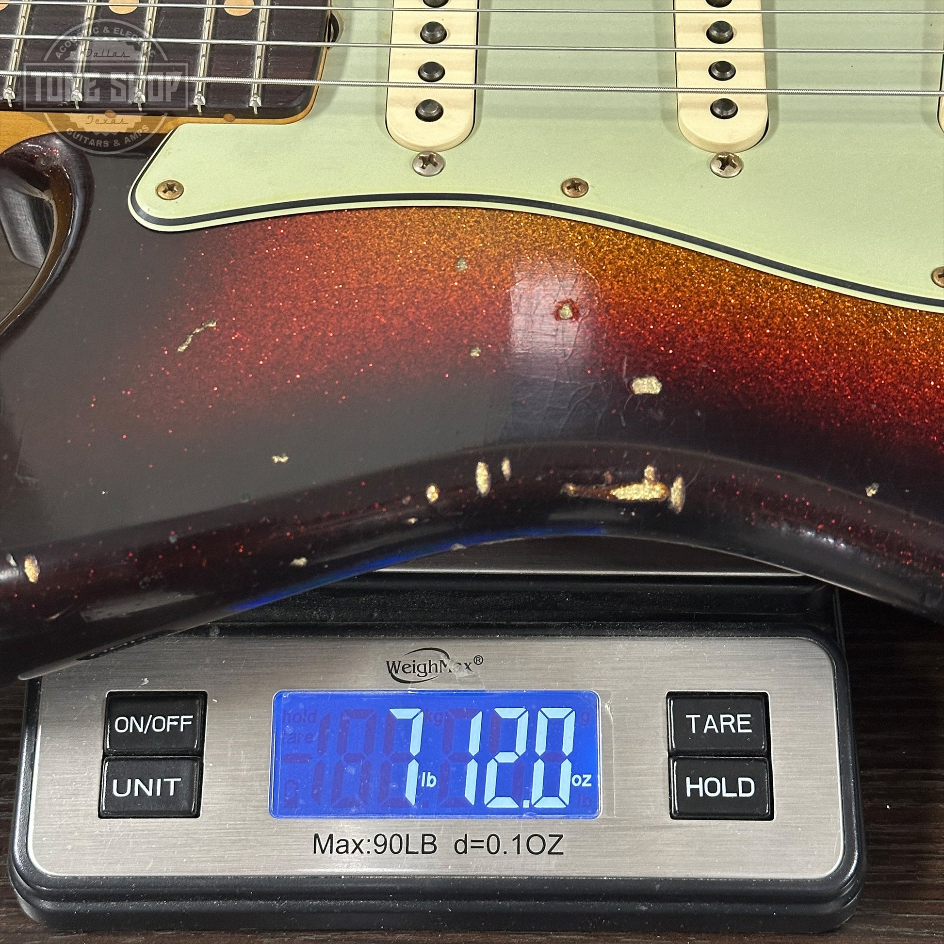 Fender Custom Shop 1963 Stratocaster Relic 3 Tone Sunburst Sparkle w/case TSLTD5OF10