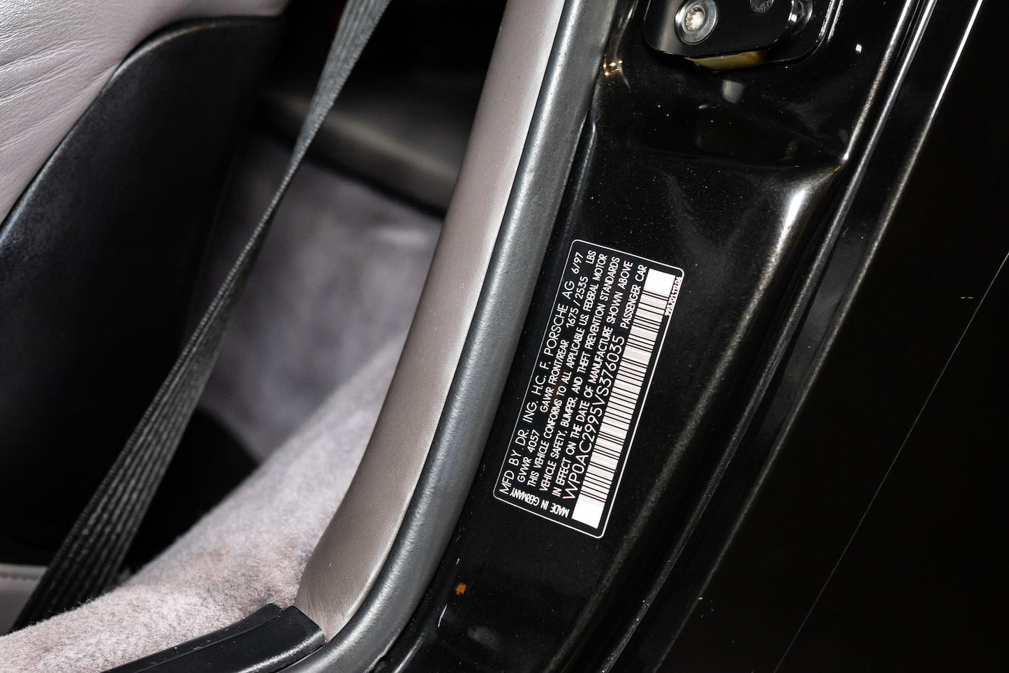 1997 Porsche 911 Turbo Black Metallic | SOLD