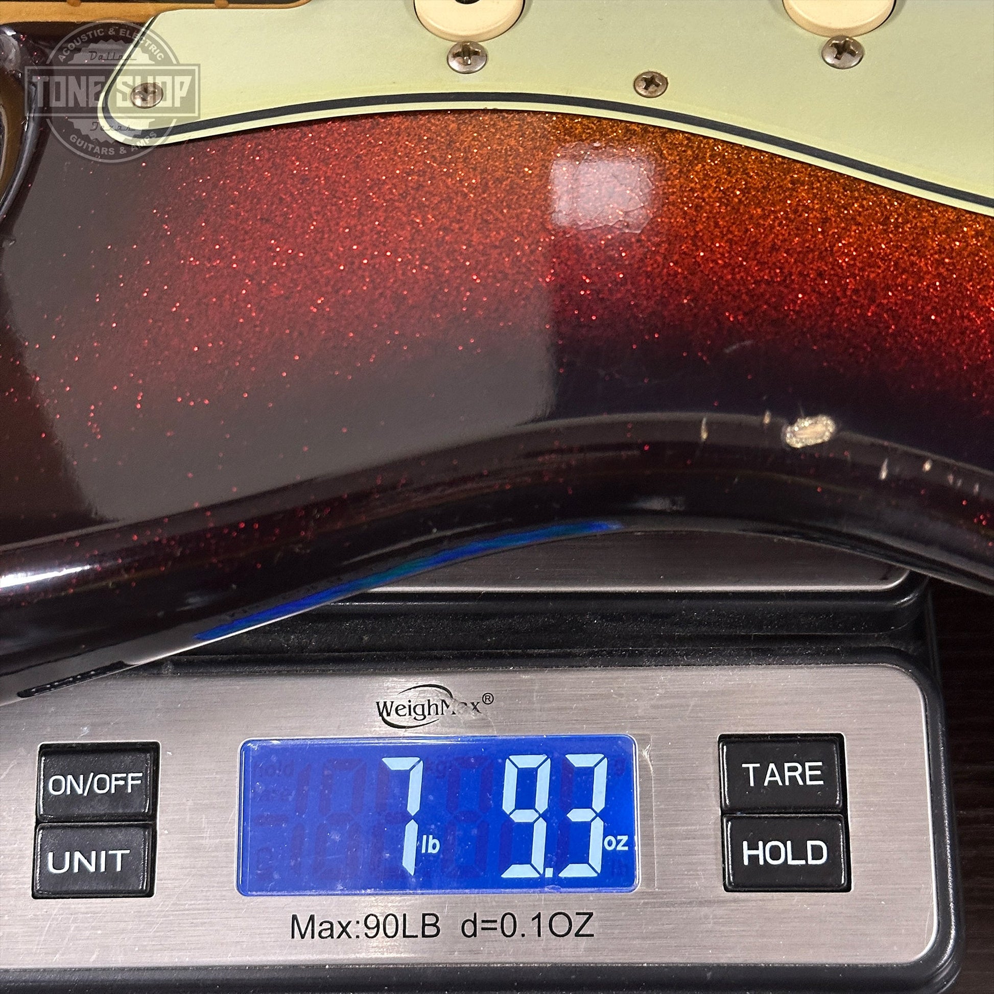 Fender Custom Shop 1963 Stratocaster Relic 3 Tone Sunburst Sparkle w/case TSLTD9OF10