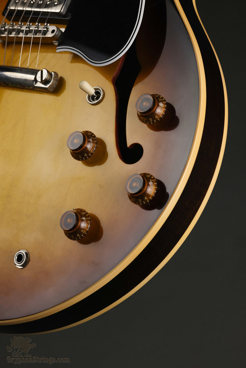 2021 Gibson Custom Shop 1959 ES-335 Reissue Vintage Burst VOS Semi-Hollow Guitar Used