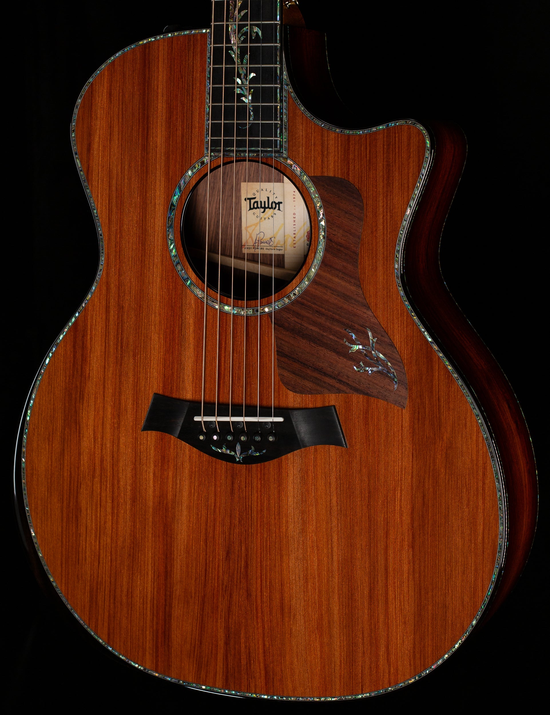 2025 Taylor Presentation Series Grand Auditorium PS14ce Honduran Rosewood/Sinker Redwood, V-Class Bracing (077)