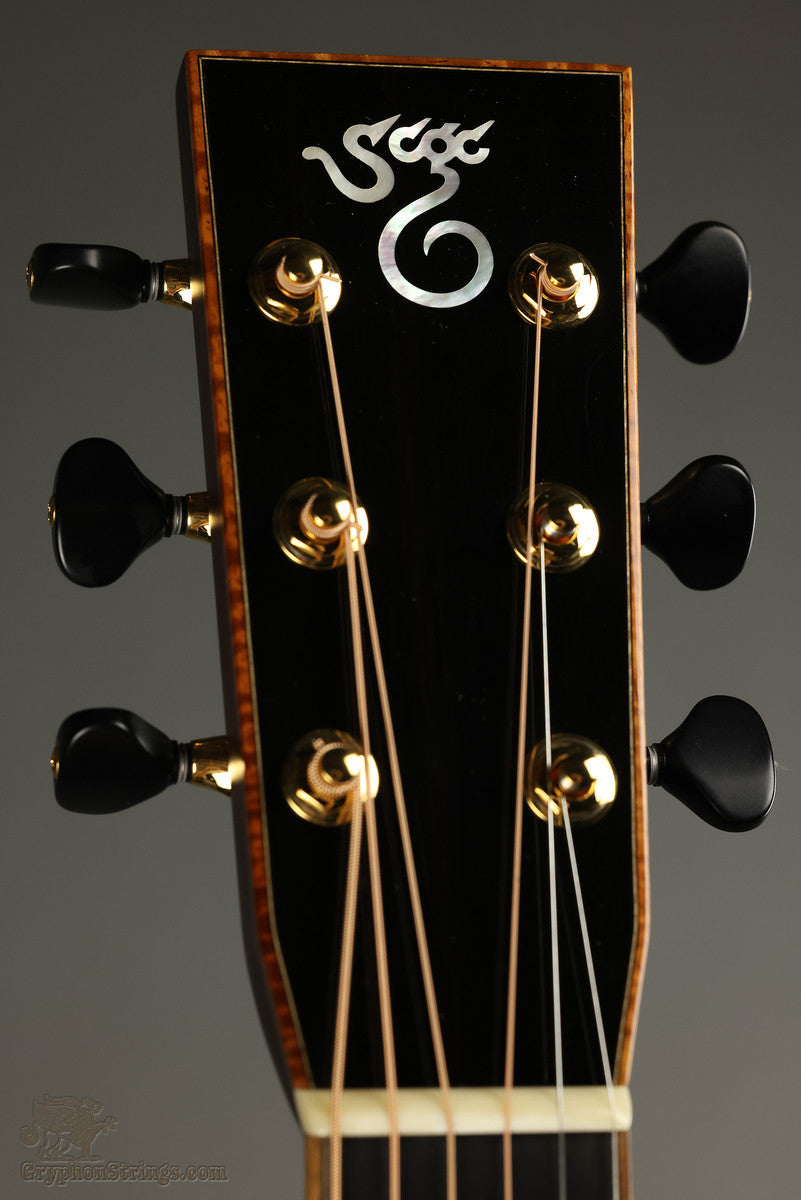 2013 Santa Cruz Guitar Co. OM African Blackwood/Redwood Steel String Acoustic Guitar Used