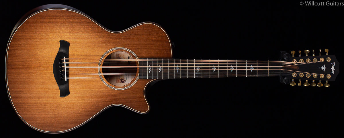 Taylor 652ce 12 String Builders Edition Wild Honey Burst (009)