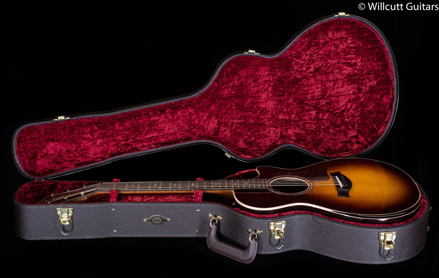 Taylor 812ce Grand Concert Tobacco Sunburst Top (016)