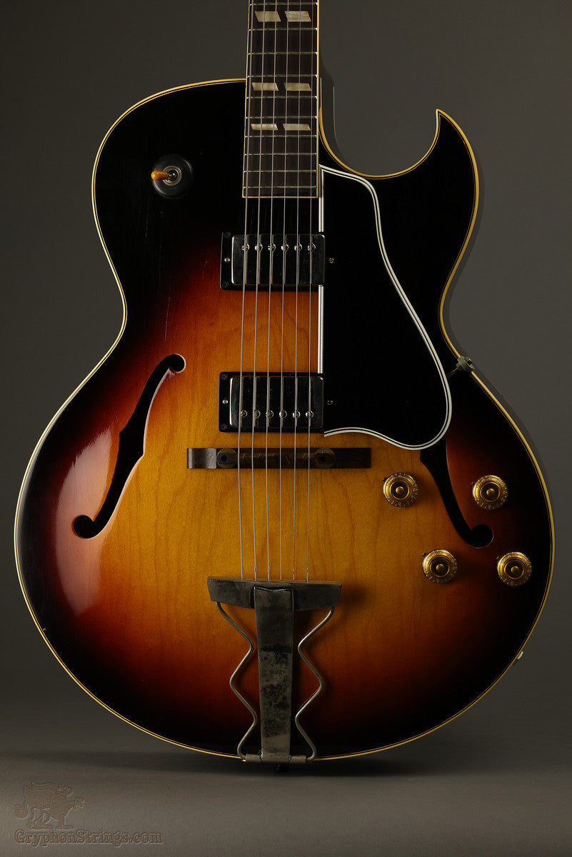 1959 Gibson ES-175D Sunburst Arch-Top Electric Guitar Used