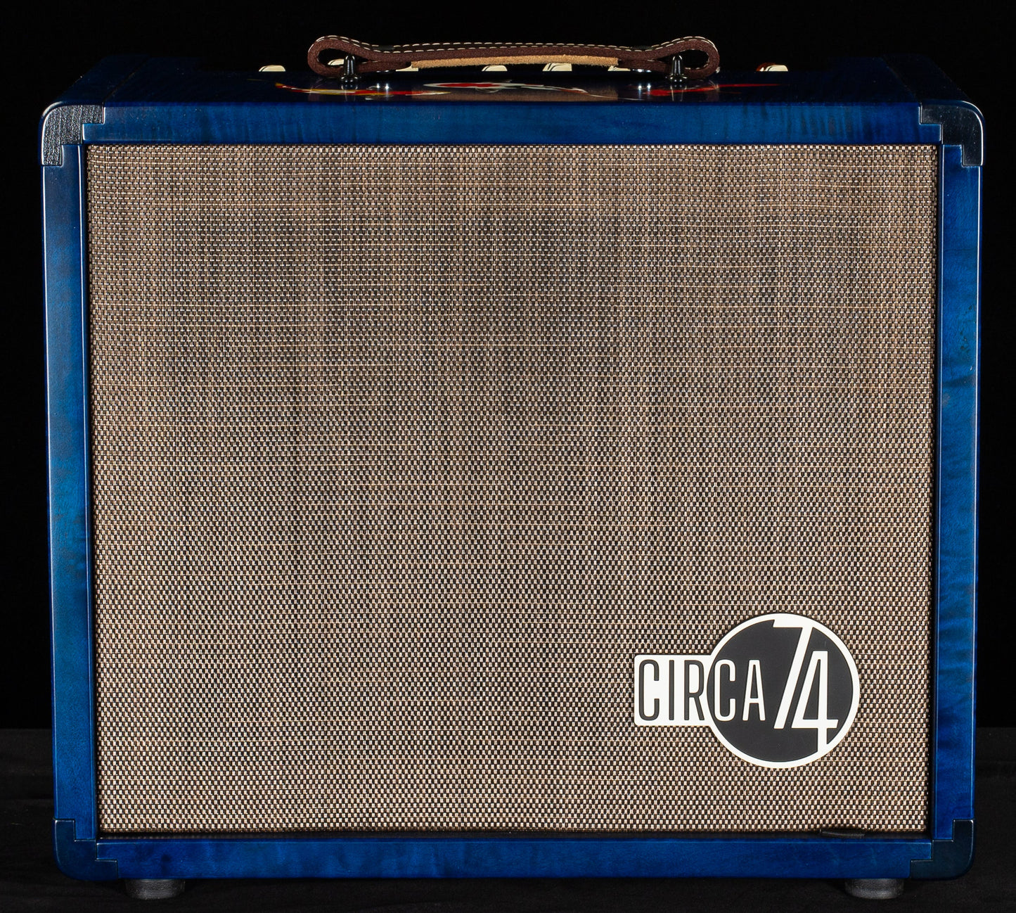 Taylor 2025 Custom #41 Koi C17e Acoustic-electric Guitar & Circa 74 Koi Amp Bundle, Living Jewel Blue (074)