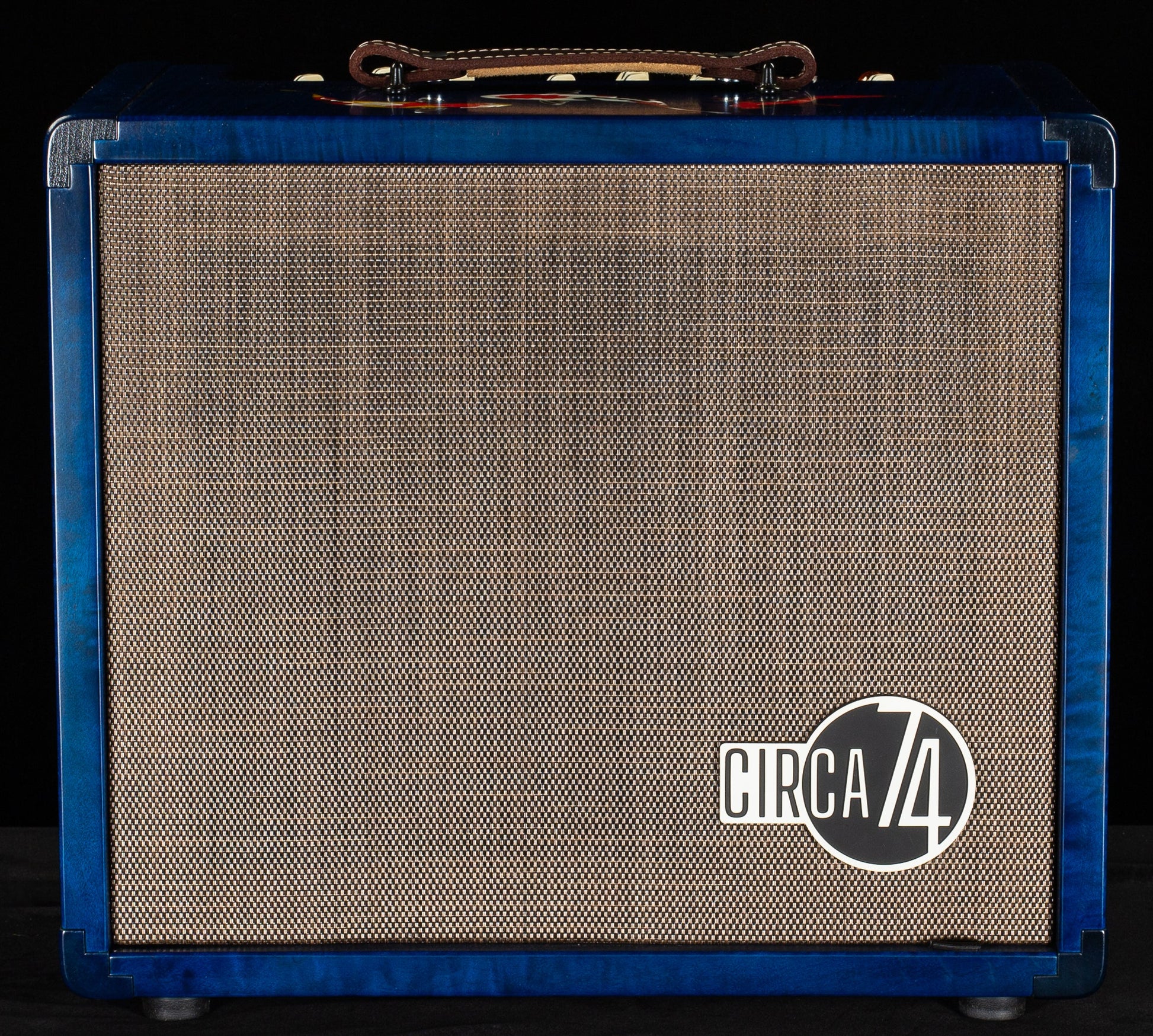 Taylor 2025 Custom #41 Koi C17e Acoustic-electric Guitar & Circa 74 Koi Amp Bundle, Living Jewel Blue (074)