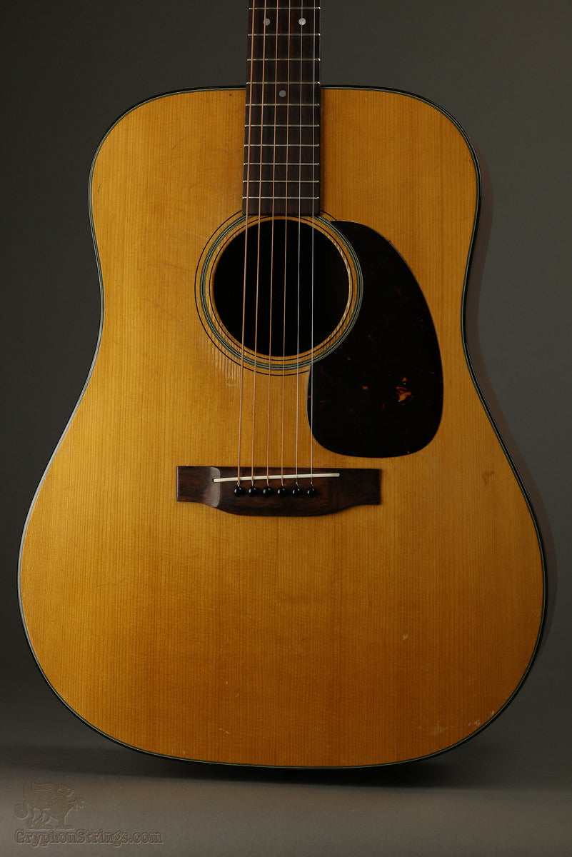 1953 Martin D-18 Steel String Acoustic Guitar Used