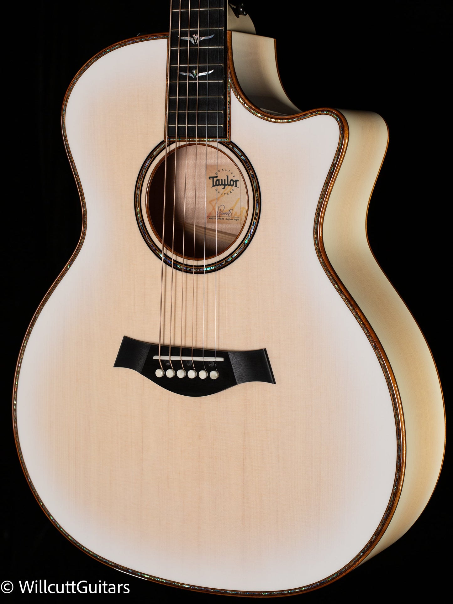 Taylor Custom GA Flame Maple Lutz Spruce Custom #22 (124)