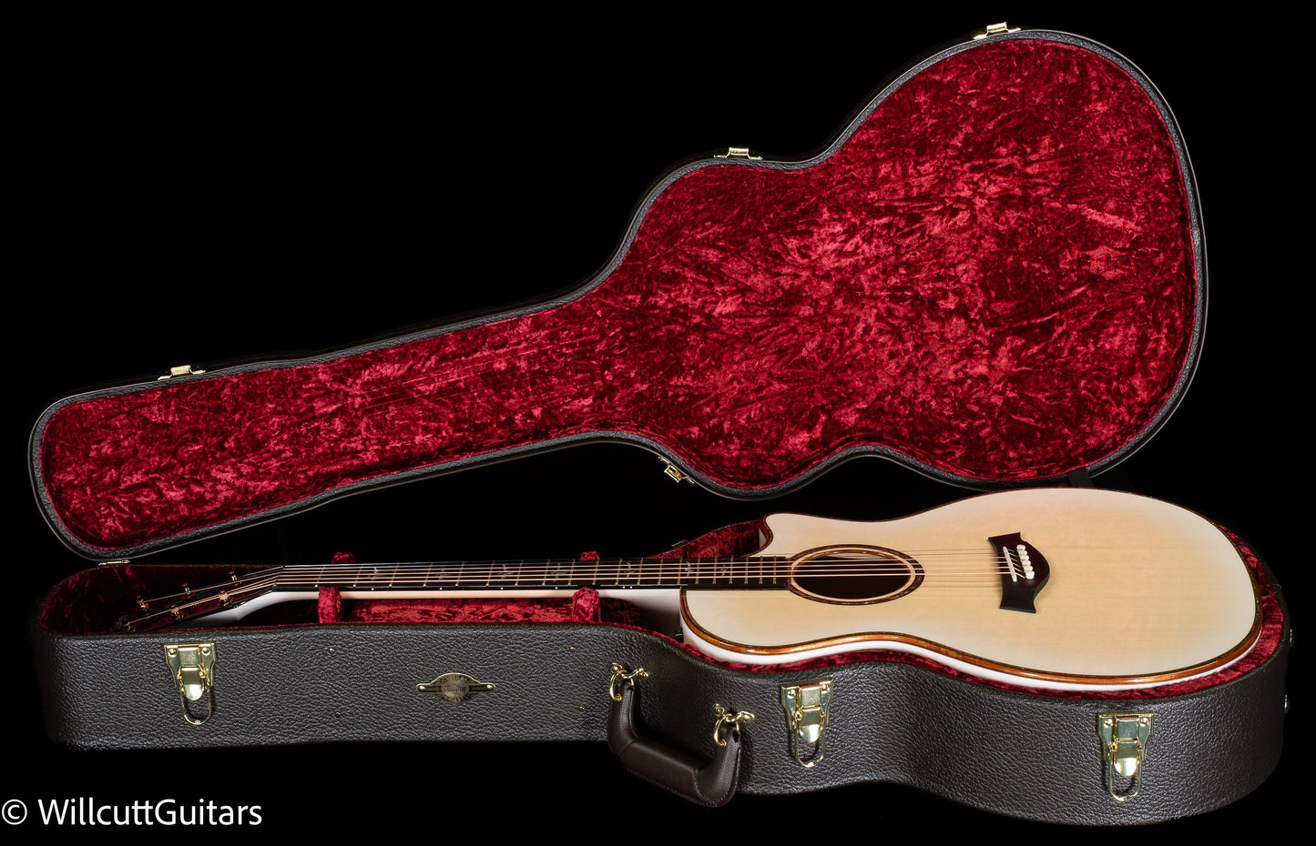 Taylor Custom GA Flame Maple Lutz Spruce Custom #22 (124)