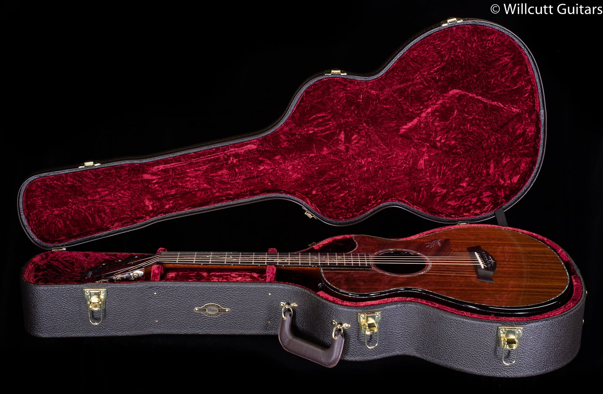 Taylor PS12ce 12-Fret Grand Concert Honduran Rosewood/Sinker Redwood (157)