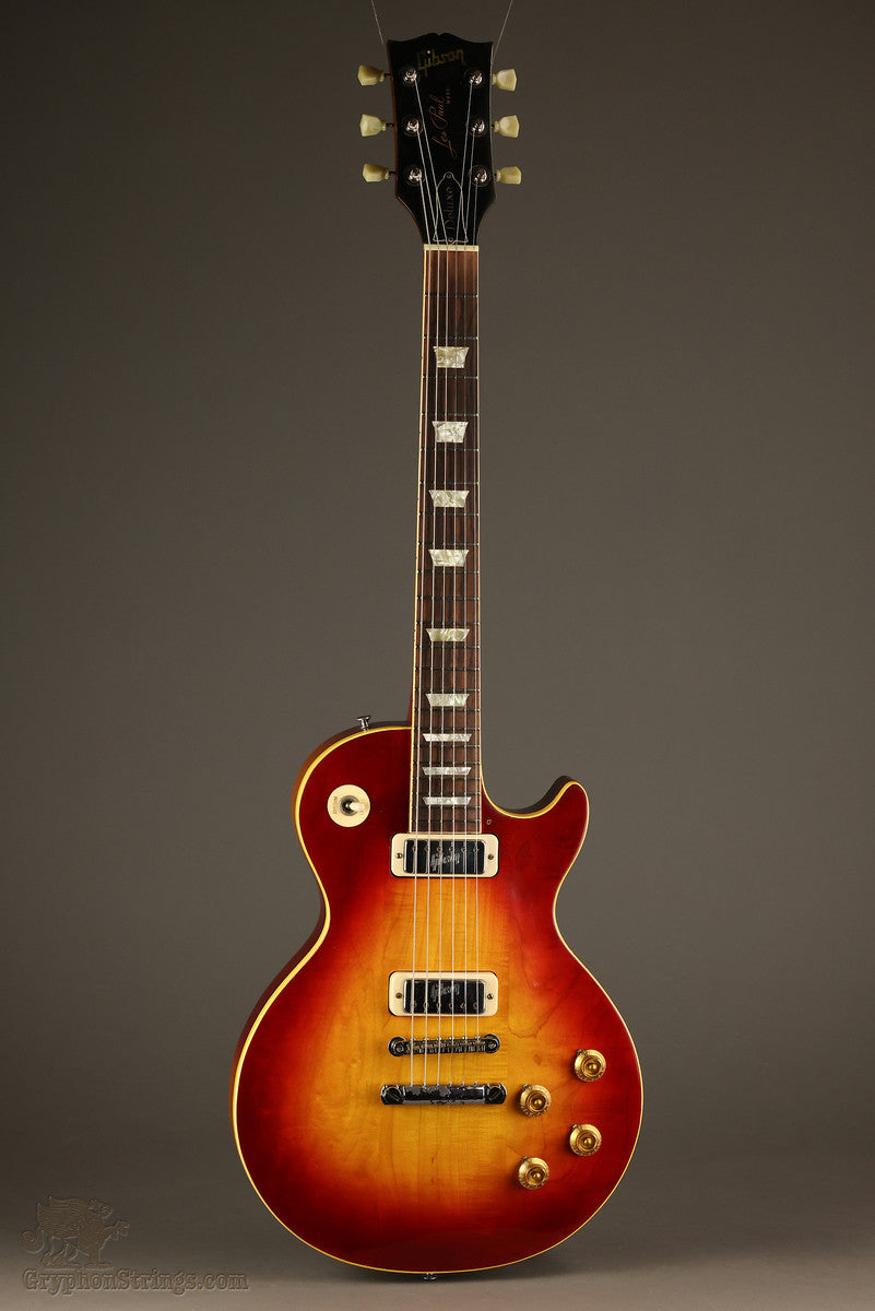 1973 Gibson Les Paul Deluxe Sunburst Solid Body Electric Guitar- Used