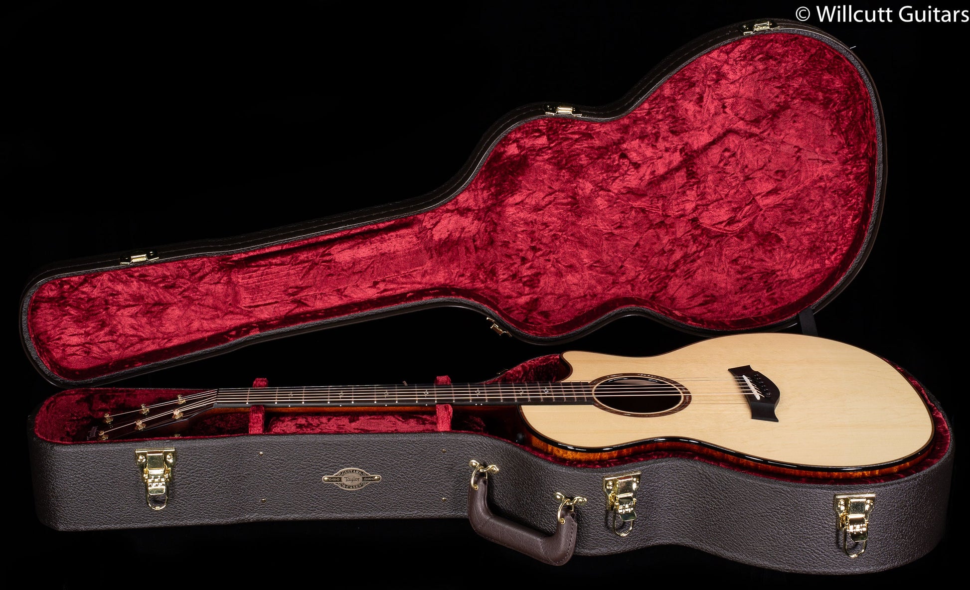 Taylor Custom GA Quilted Sapele Engelmann Bearclaw