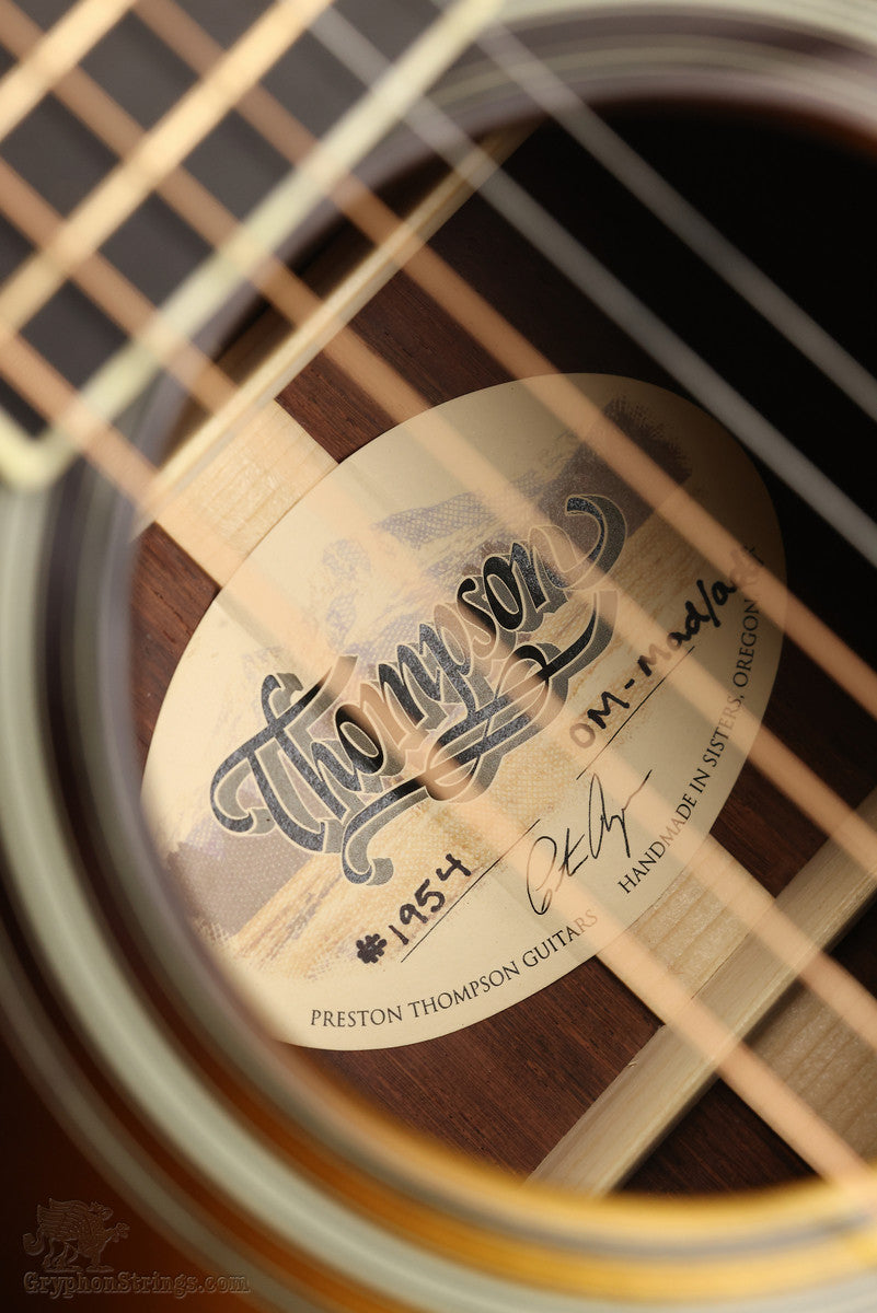 2023 Preston Thompson OM Acoustic Guitar