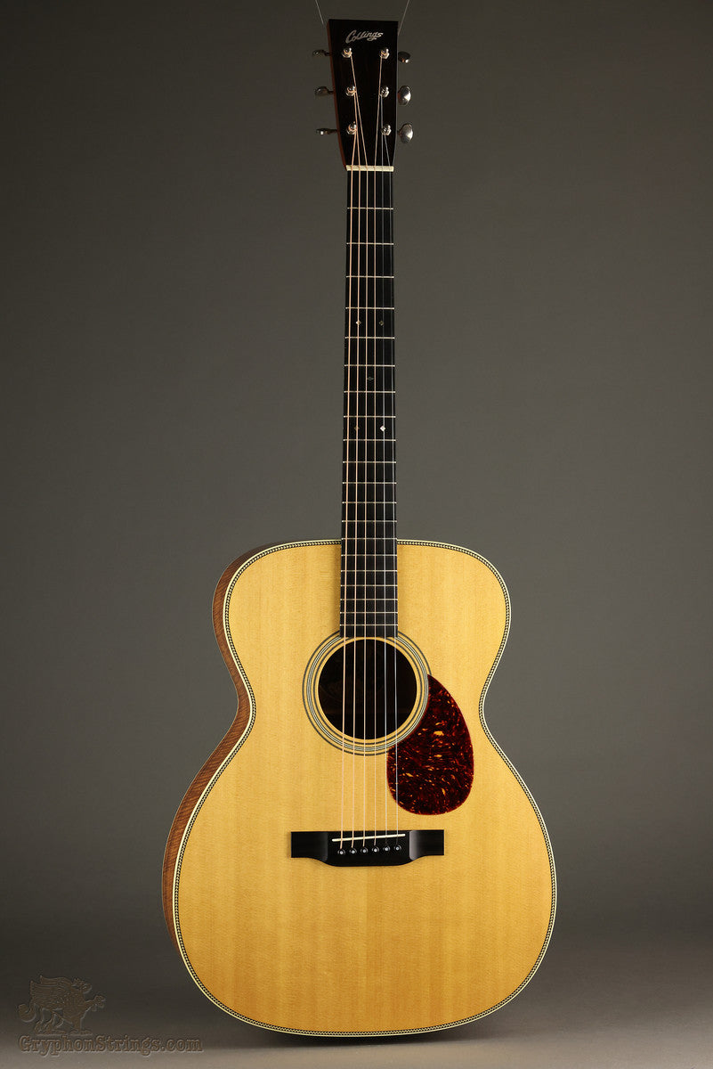 1999 Collings OM2H Koa Steel String Acoustic Guitar-Used