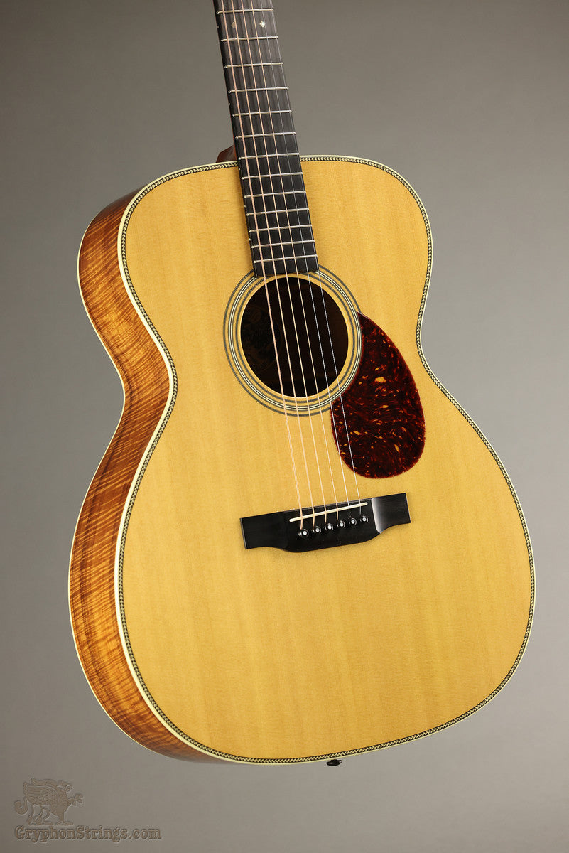 1999 Collings OM2H Koa Steel String Acoustic Guitar-Used