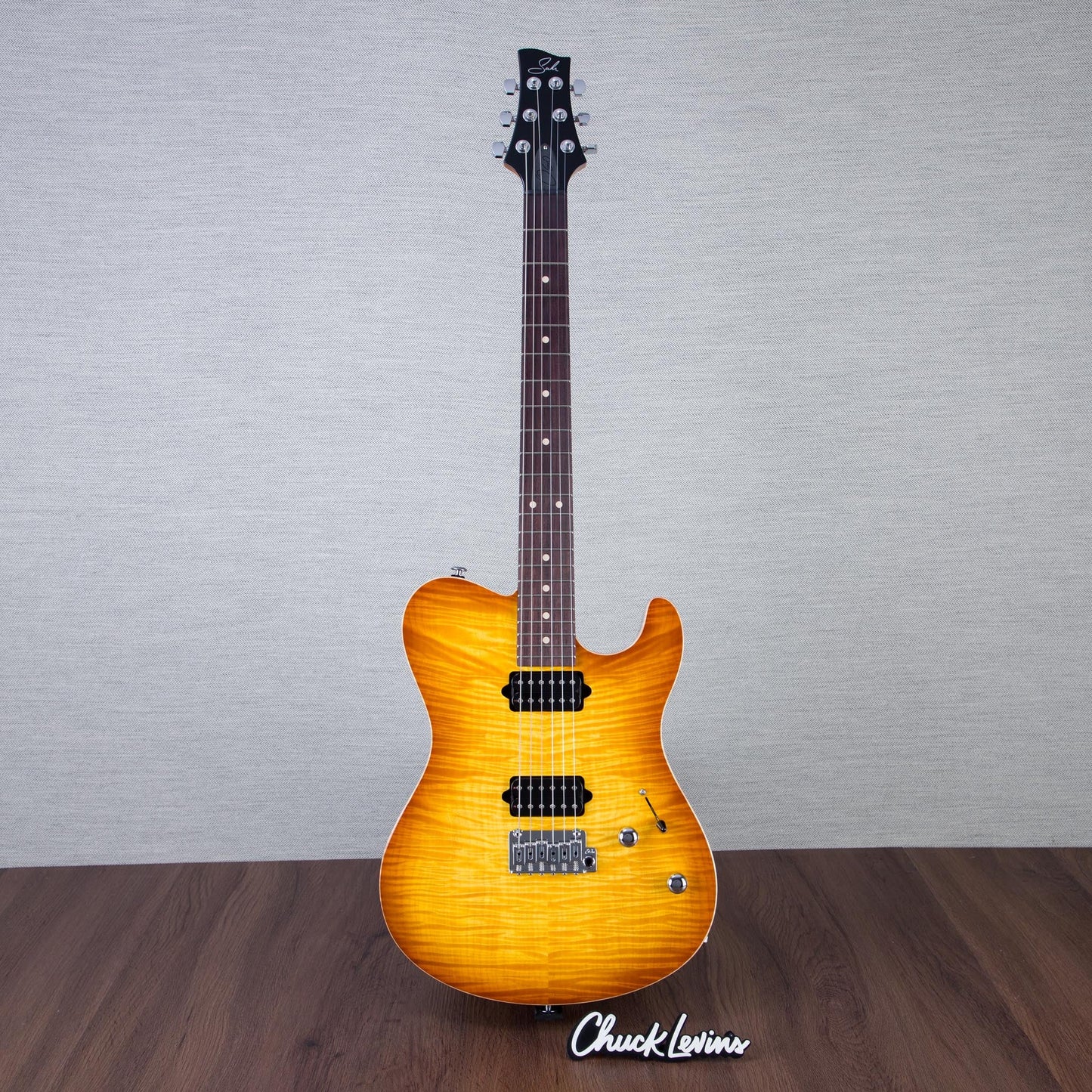 Suhr Oso Short Scale Electric Guitar - Tea Burst - #89440