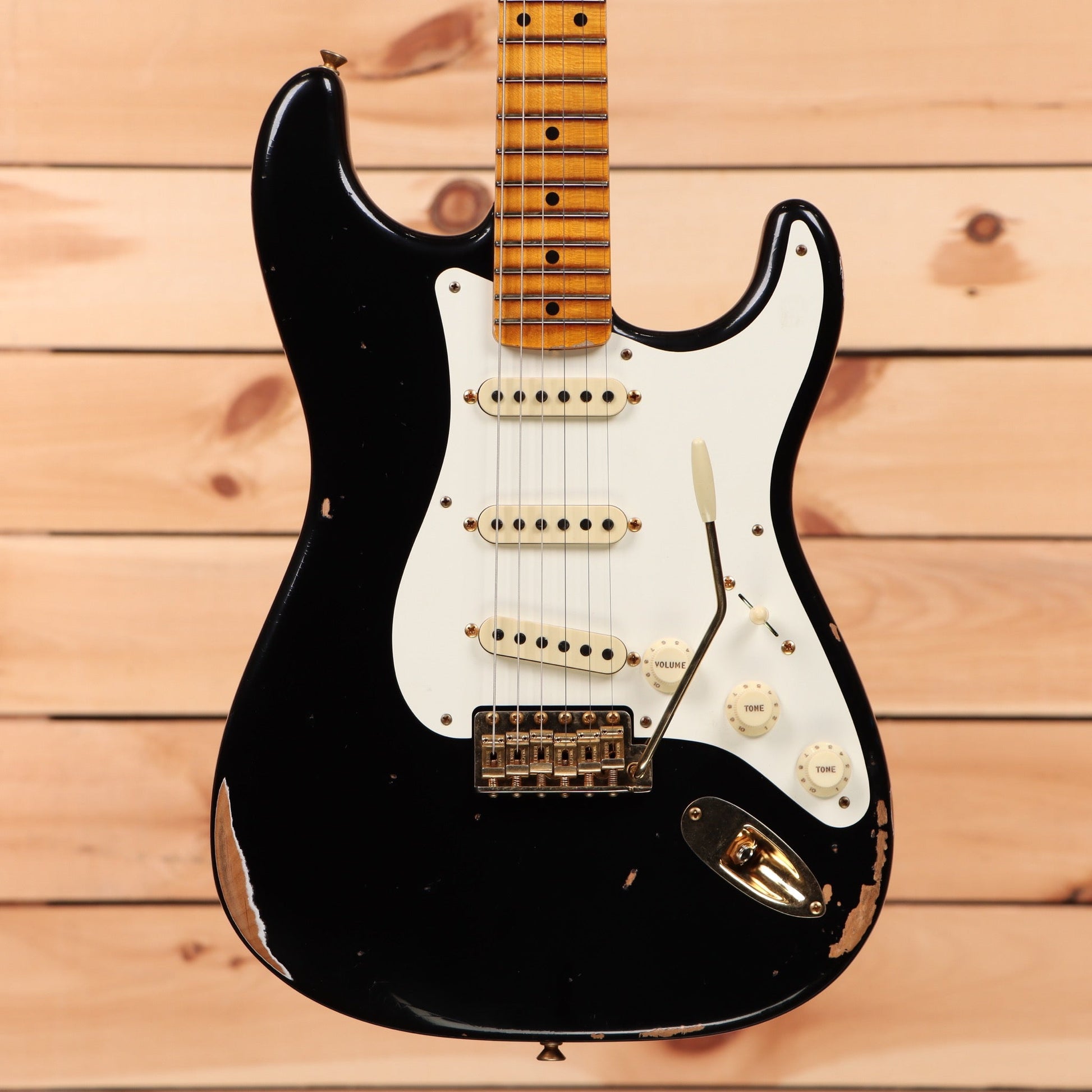 Fender Custom Shop Limited 1957 Stratocaster Relic - Aged Black