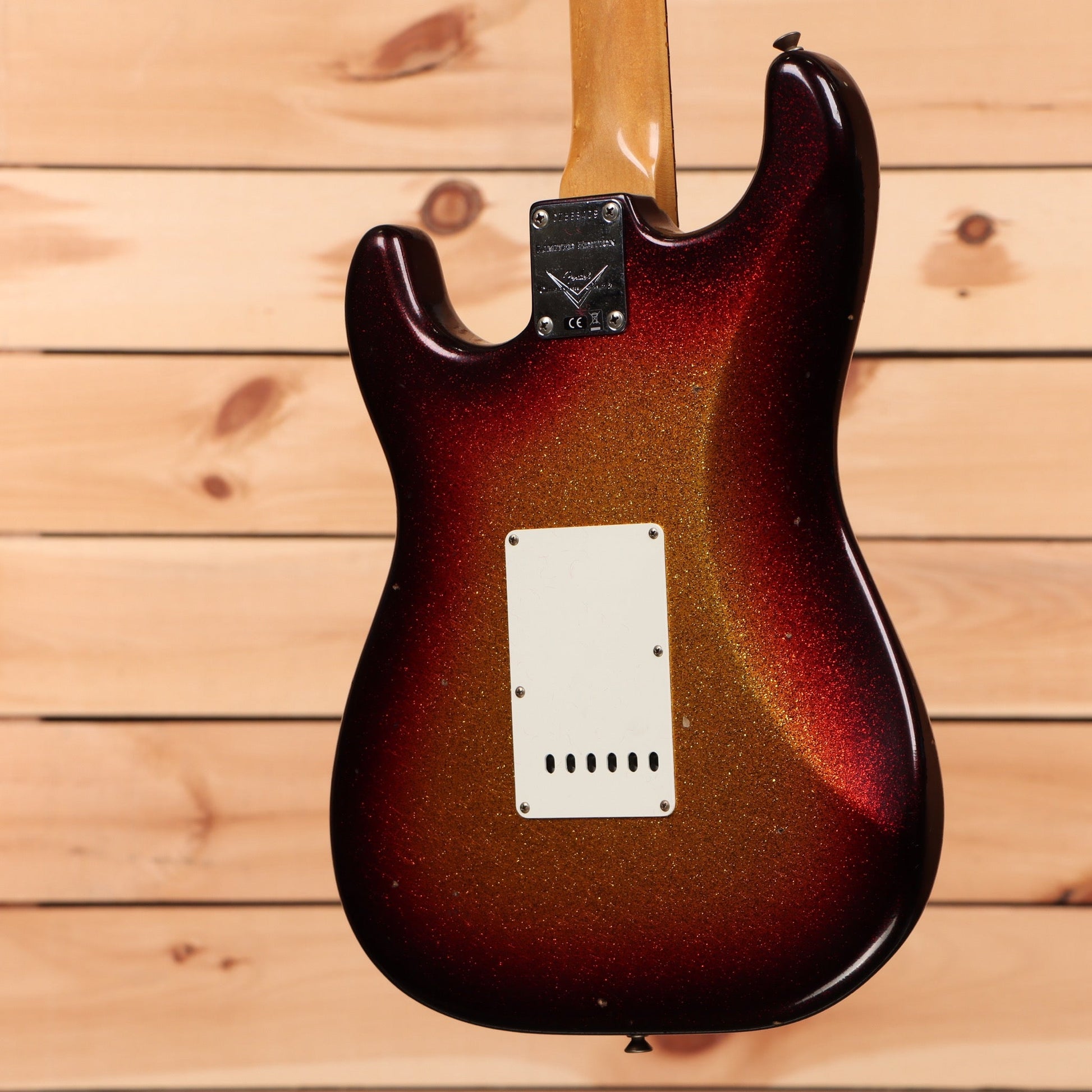 Fender Custom Shop Limited 1963 Sparkle Stratocaster Journeyman Relic - Sparkle 3 Color Sunburst