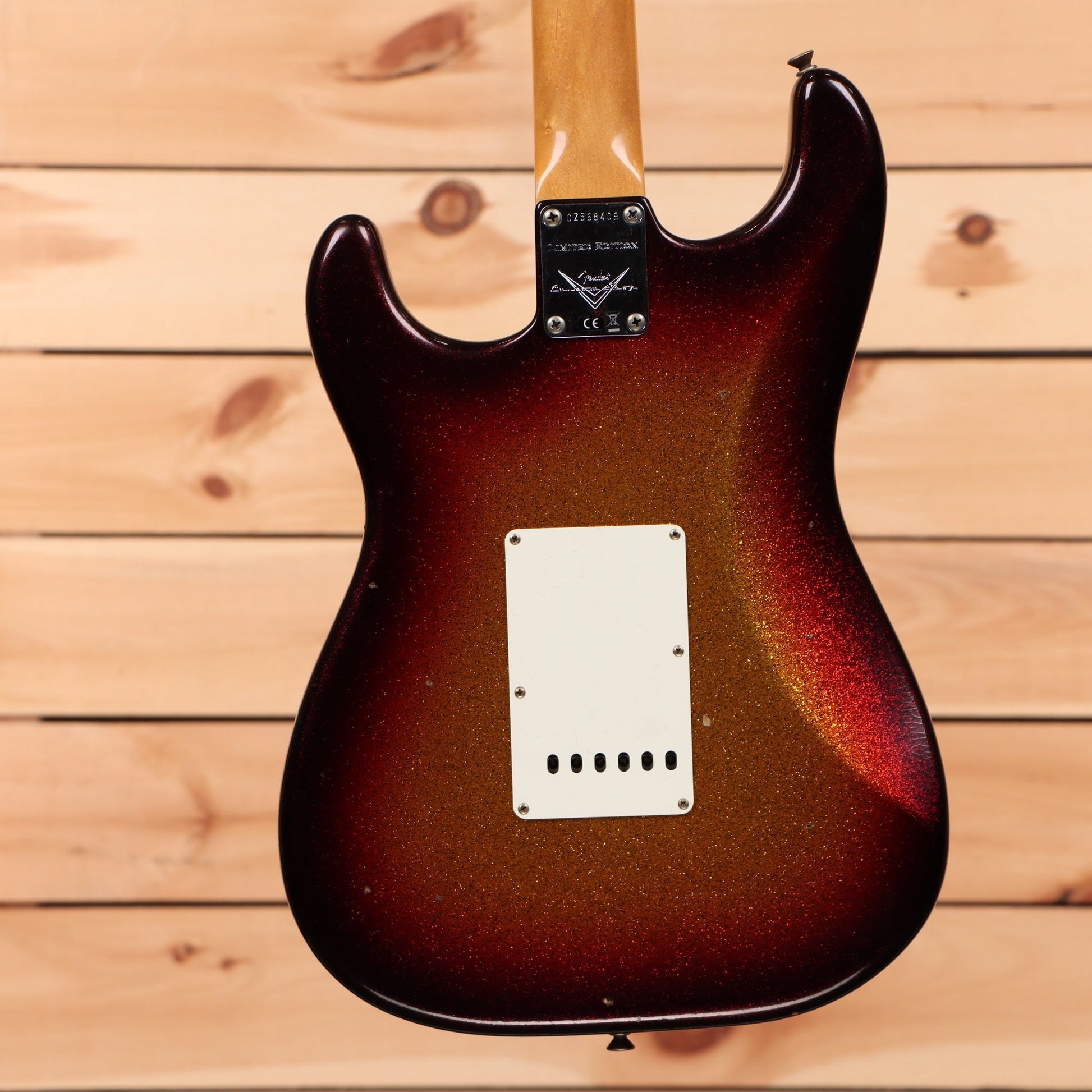 Fender Custom Shop Limited 1963 Sparkle Stratocaster Journeyman Relic - Sparkle 3 Color Sunburst