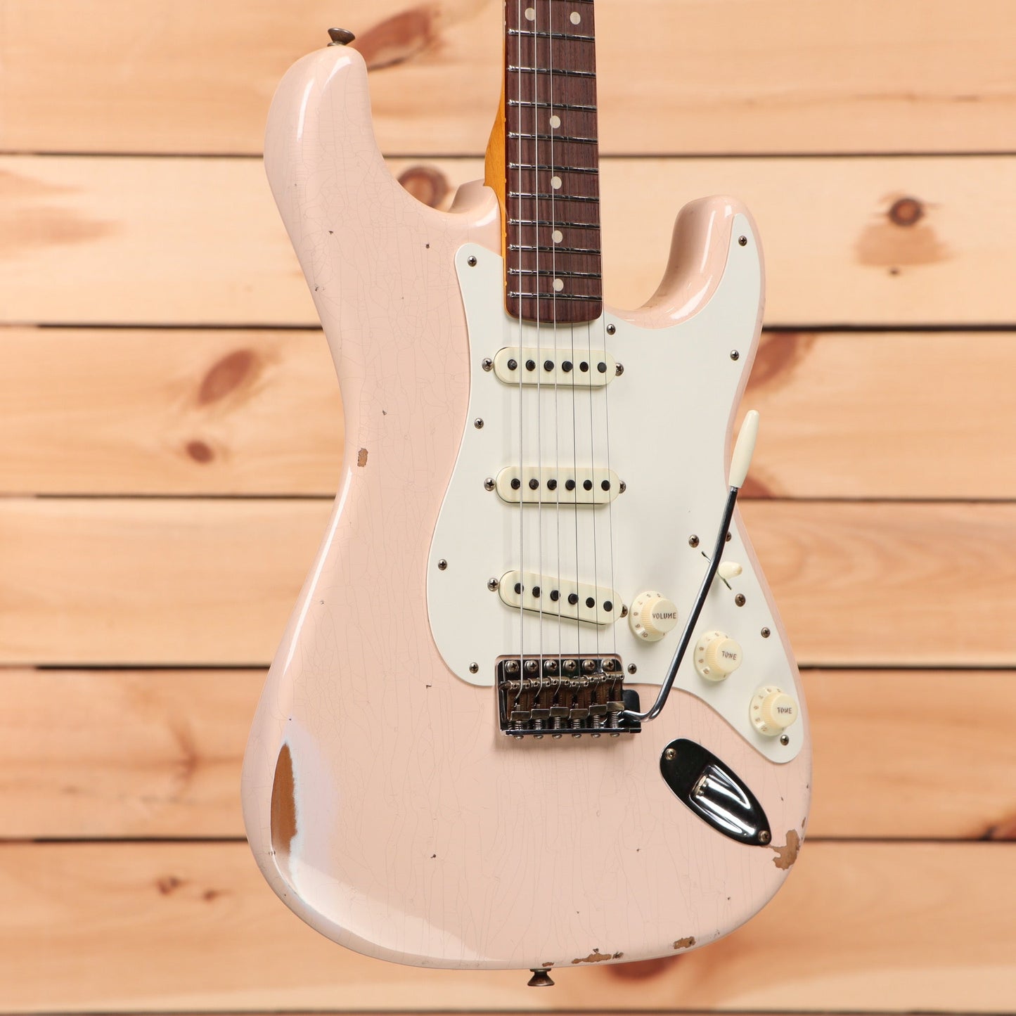 Fender Custom Shop Limited 1959 Stratocaster Heavy Relic - Super Faded Aged Shell Pink