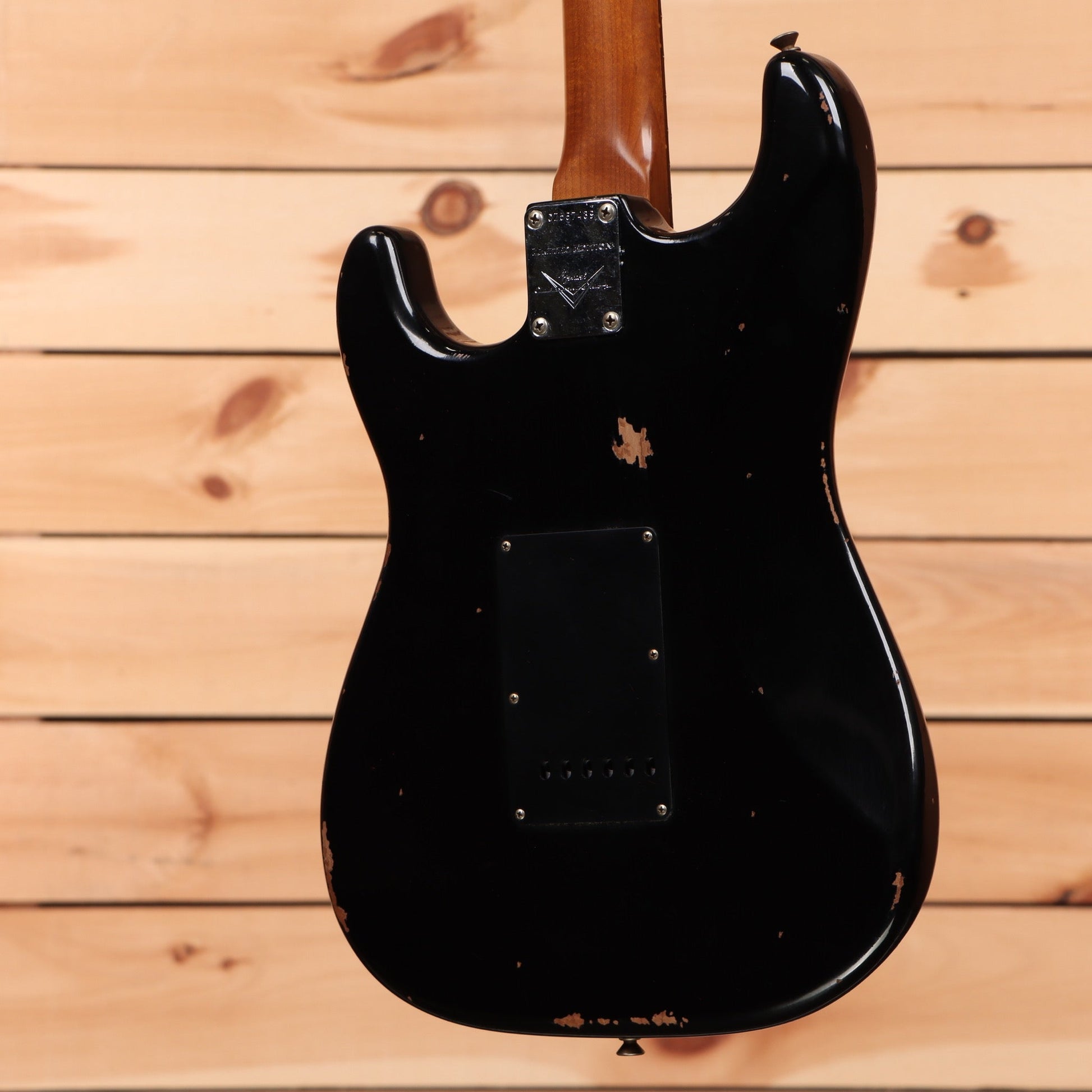 Fender Custom Shop Limited Roasted 1960 Dual Mag Stratocaster - Aged Black